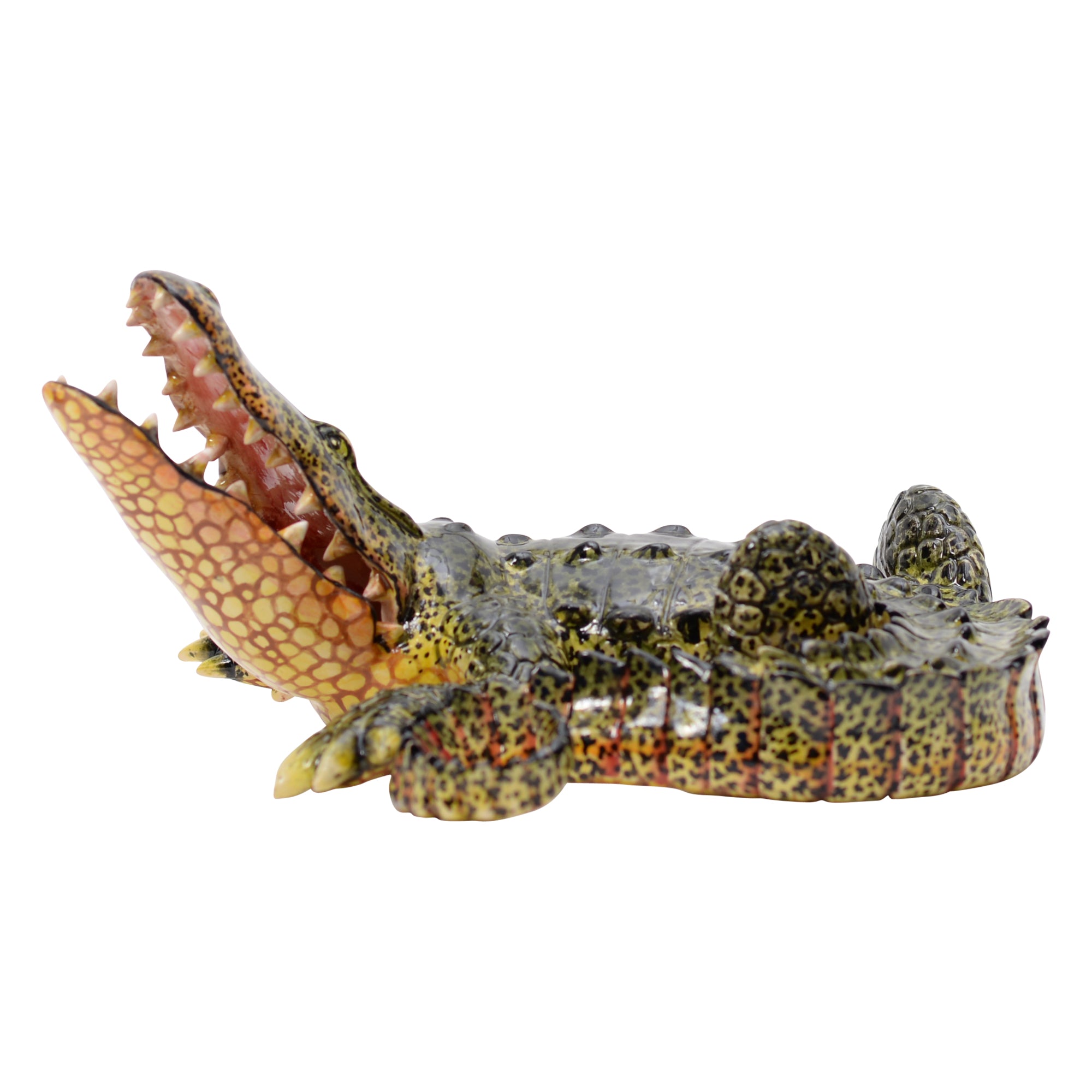 Crocodile sculpture