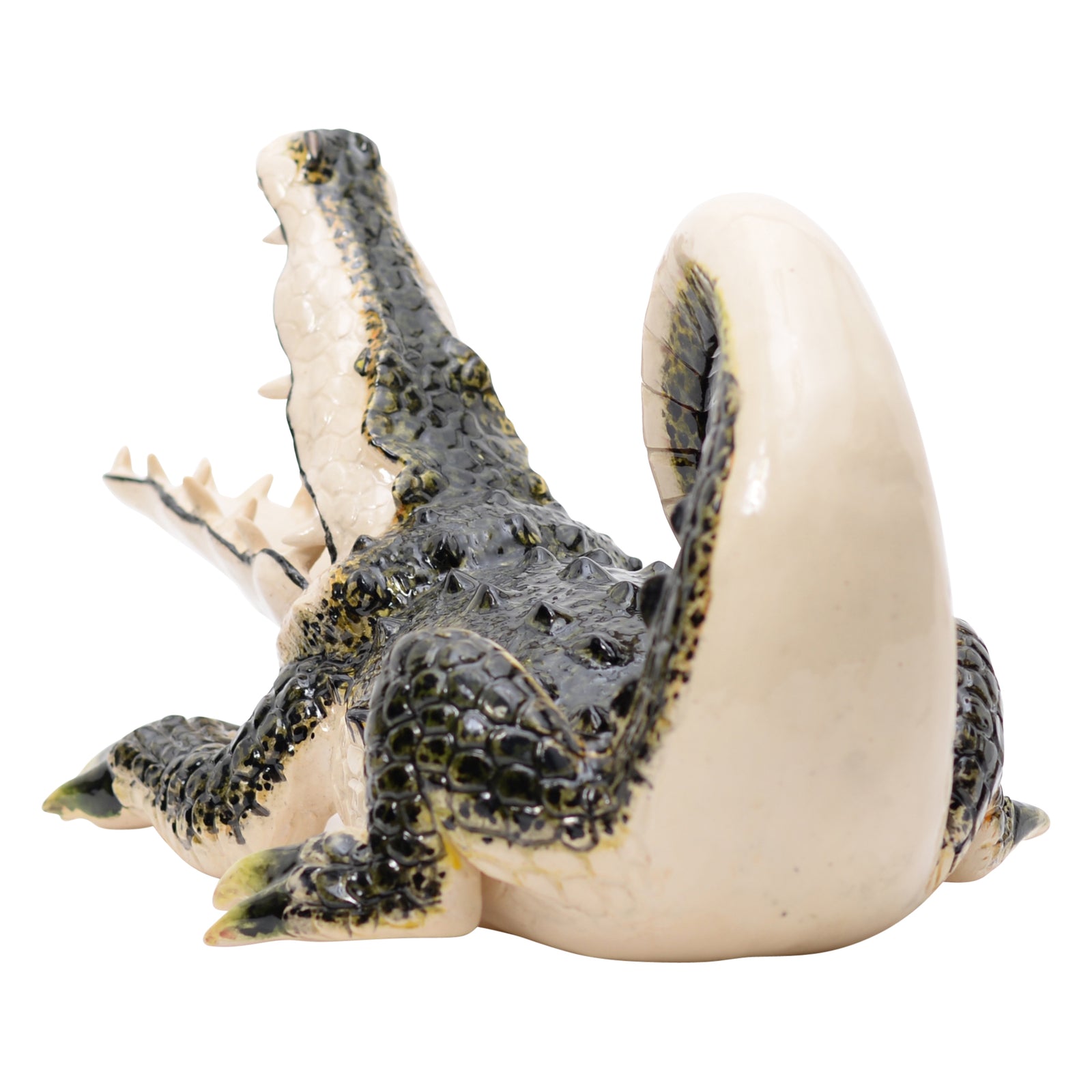 Crocodile sculpture