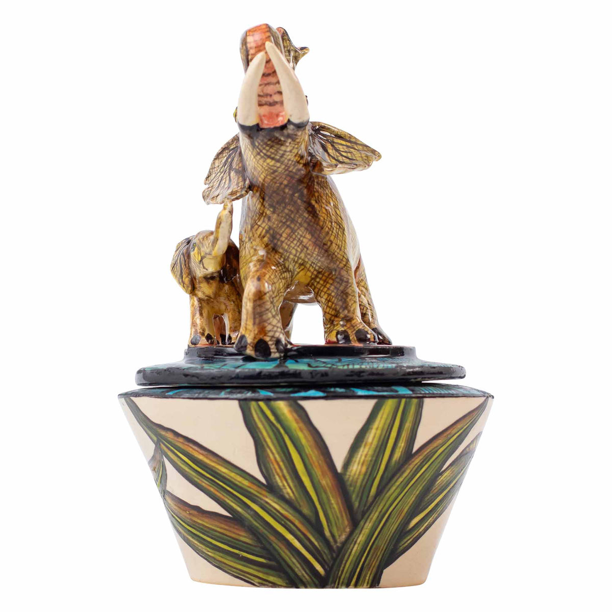 Elephant jewelry box