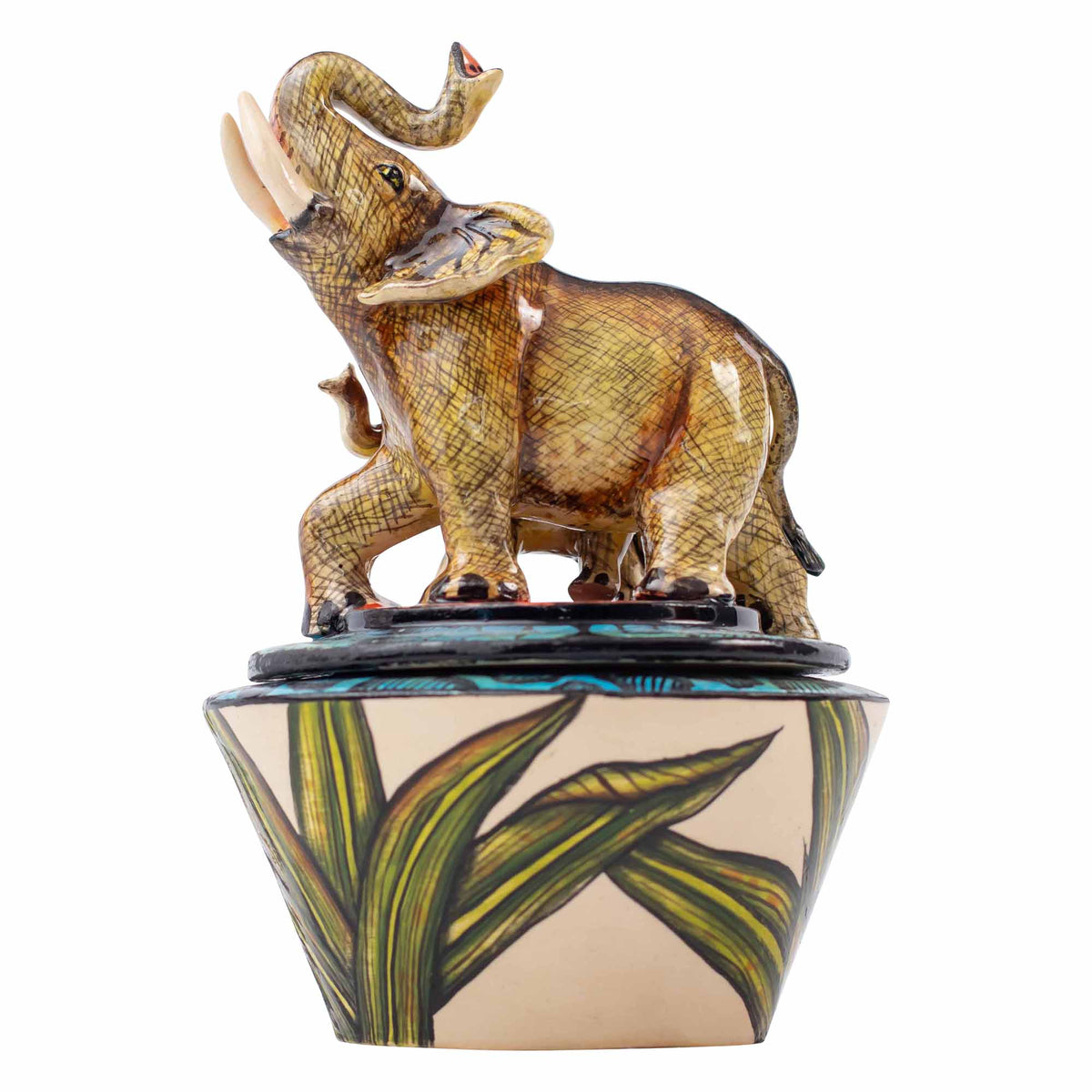 Elephant jewelry box