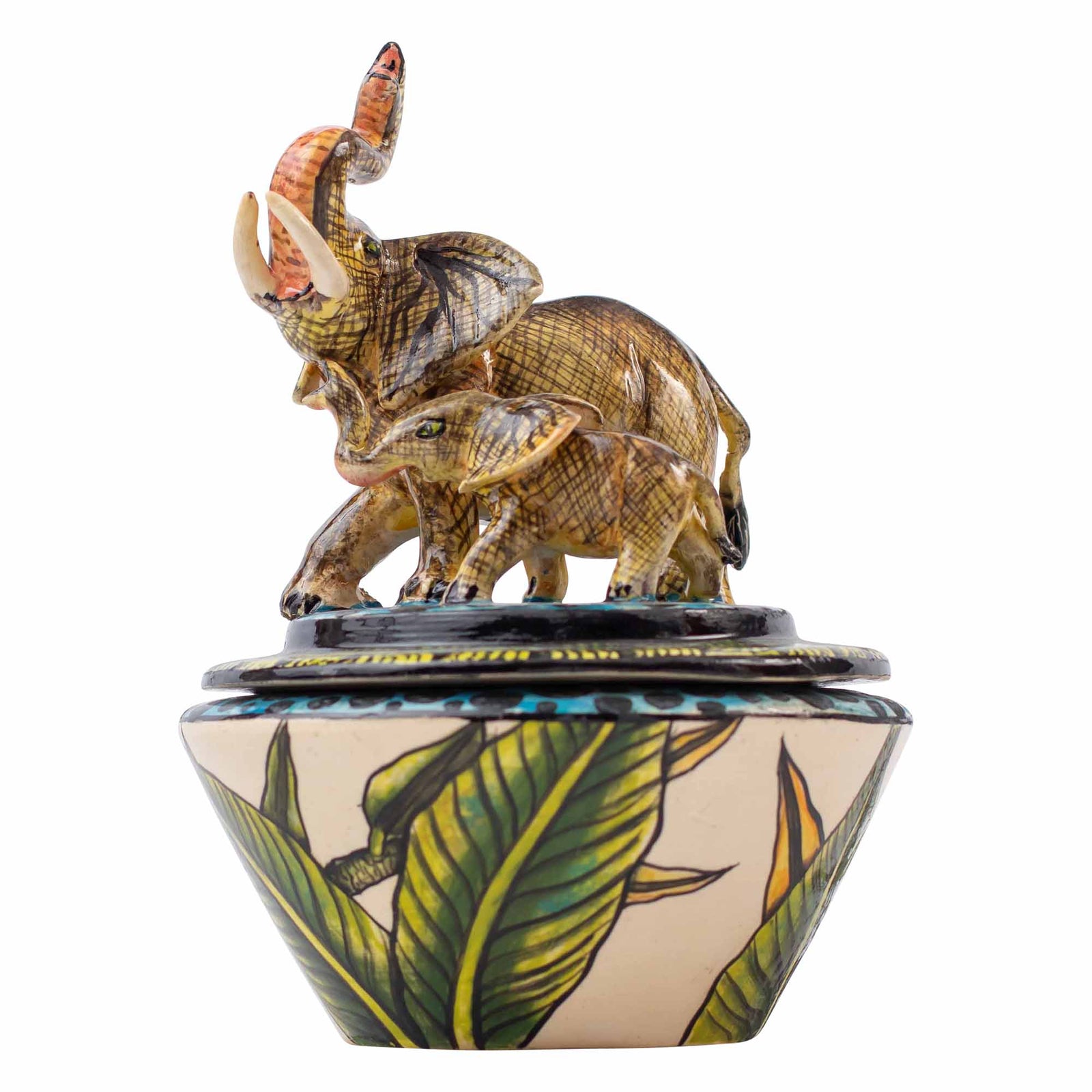 Elephant jewelry box