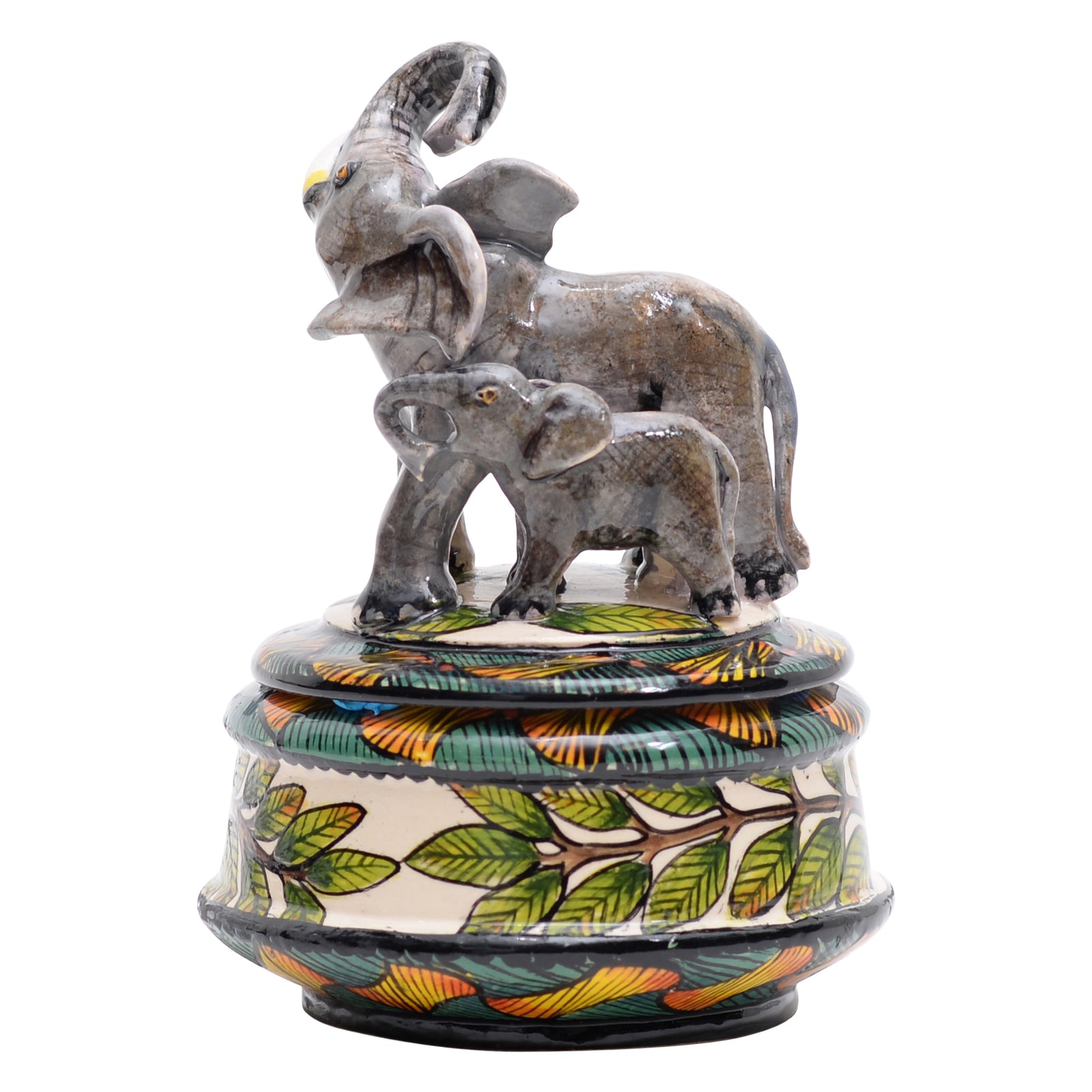 Elephant jewelry box