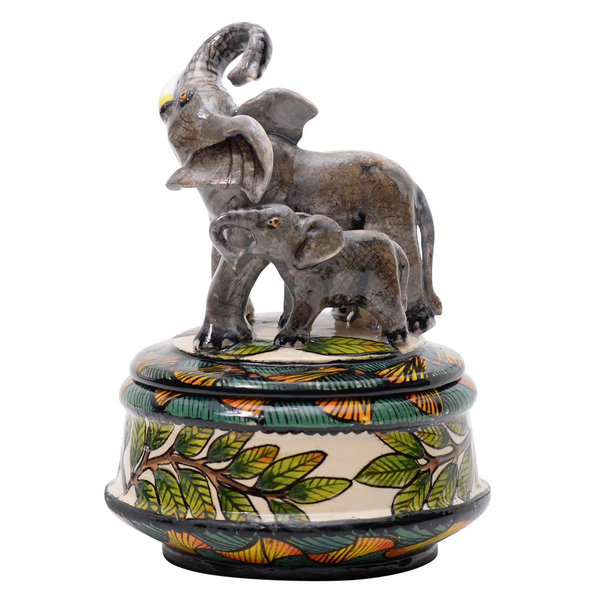 Elephant jewelry box