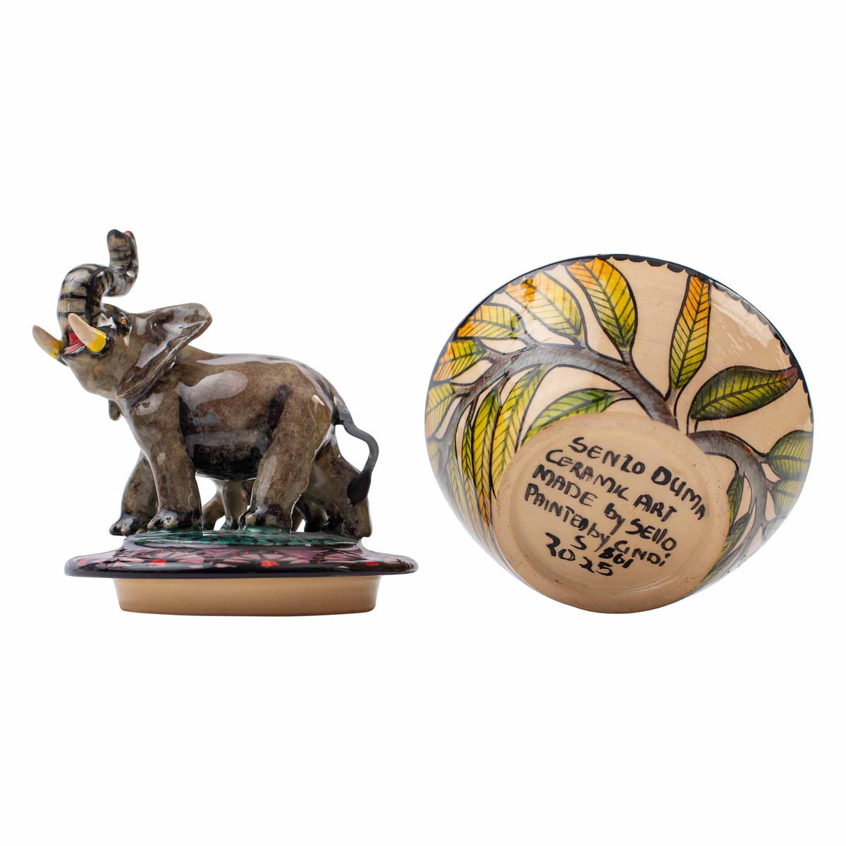 Elephant jewelry box