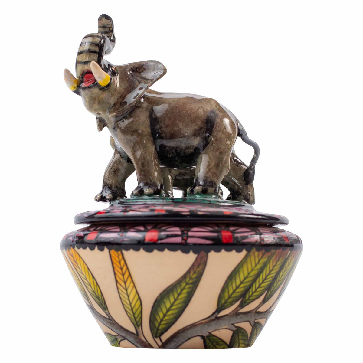 Elephant jewelry box