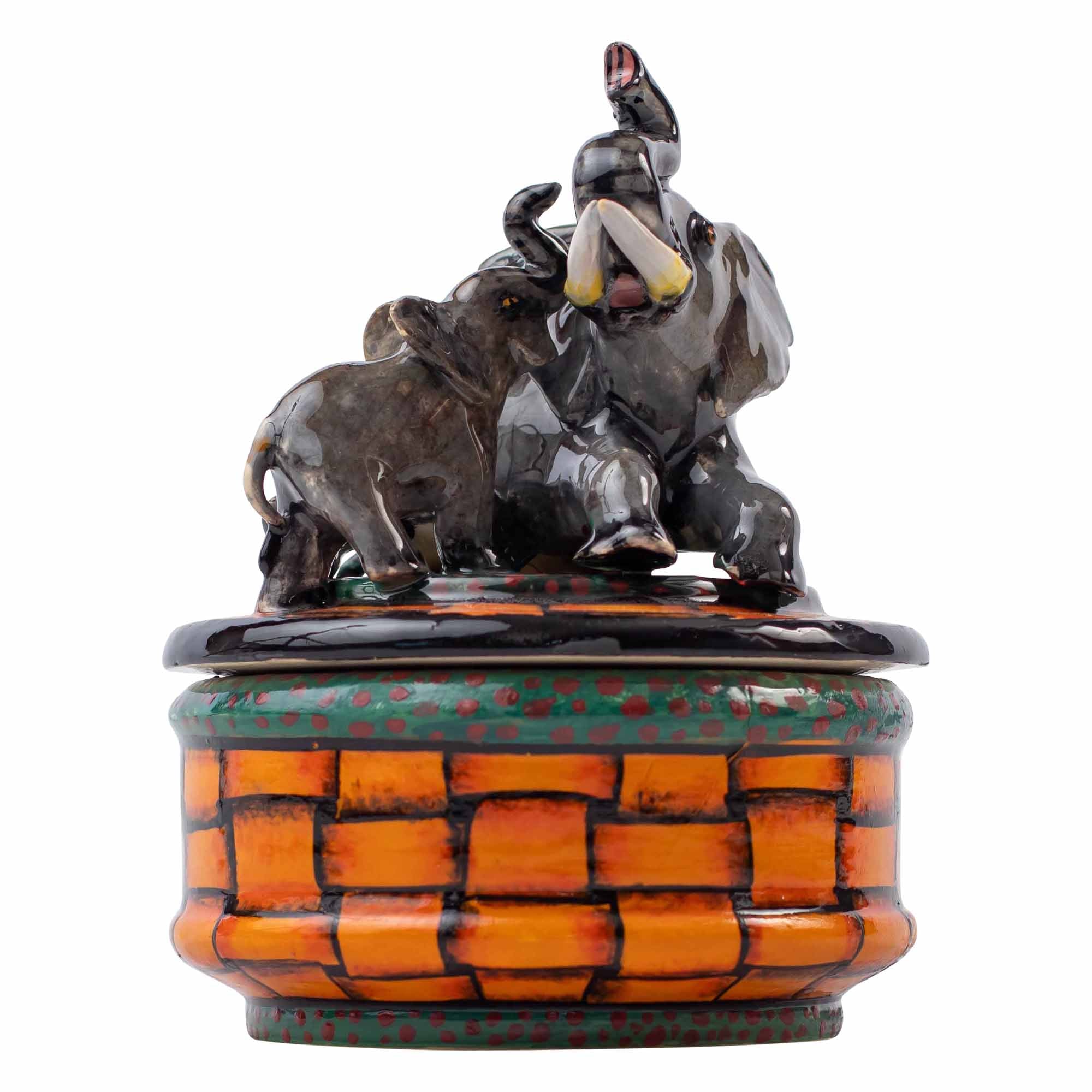 Elephant jewelry box