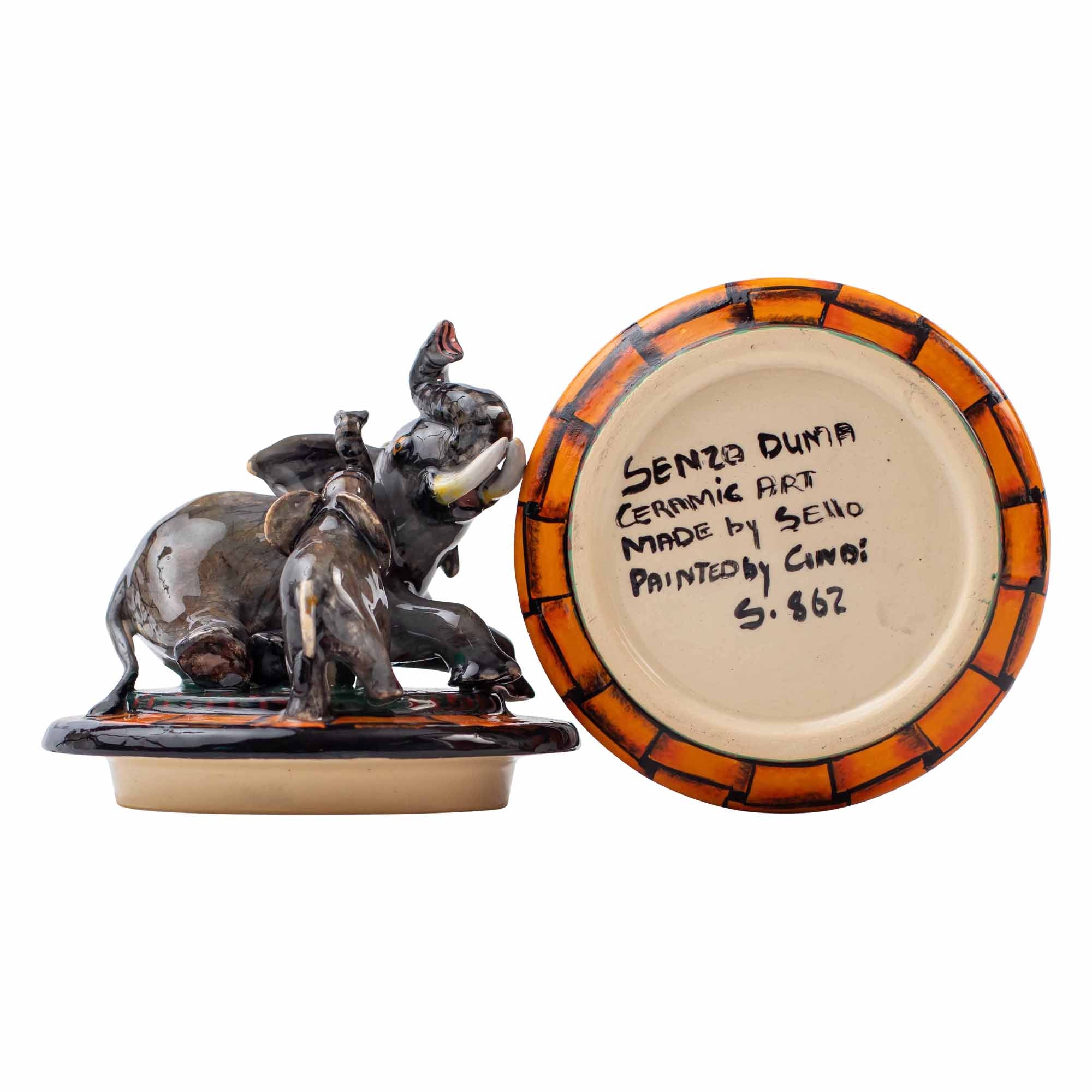 Elephant jewelry box