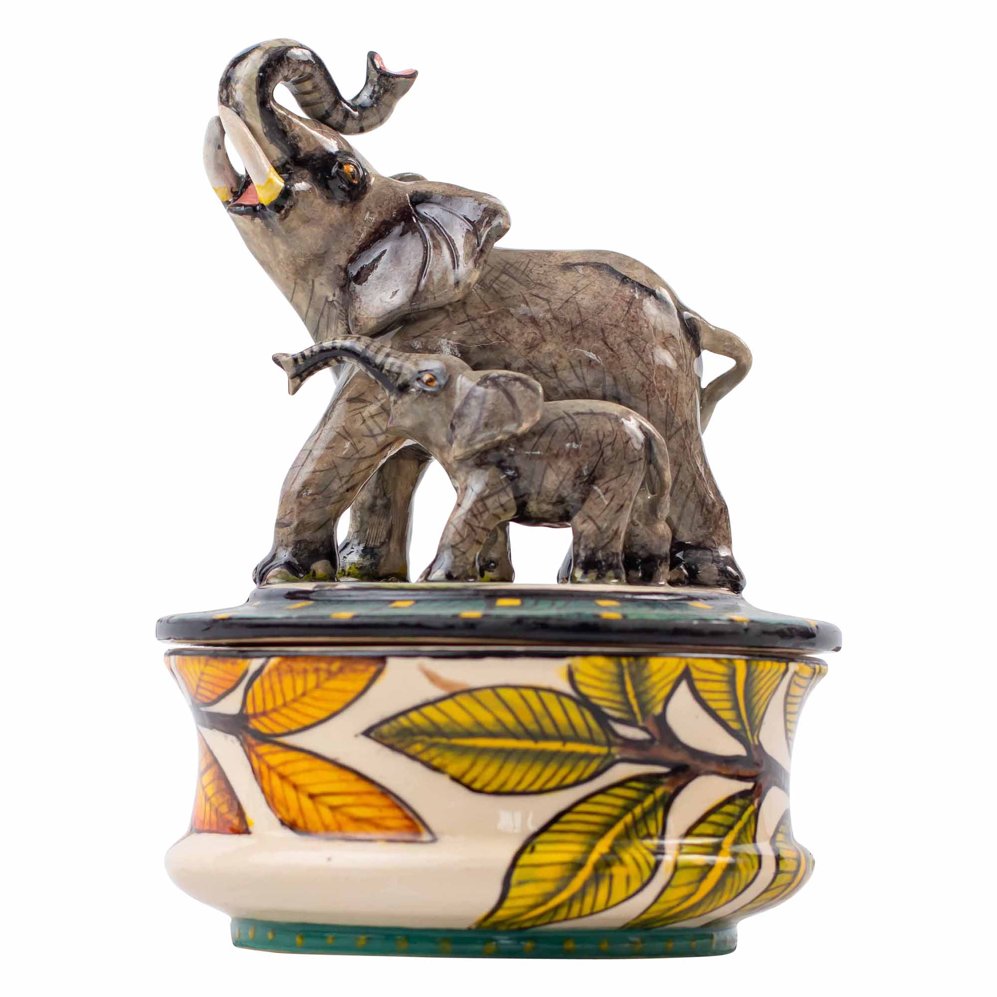 Elephant jewelry box