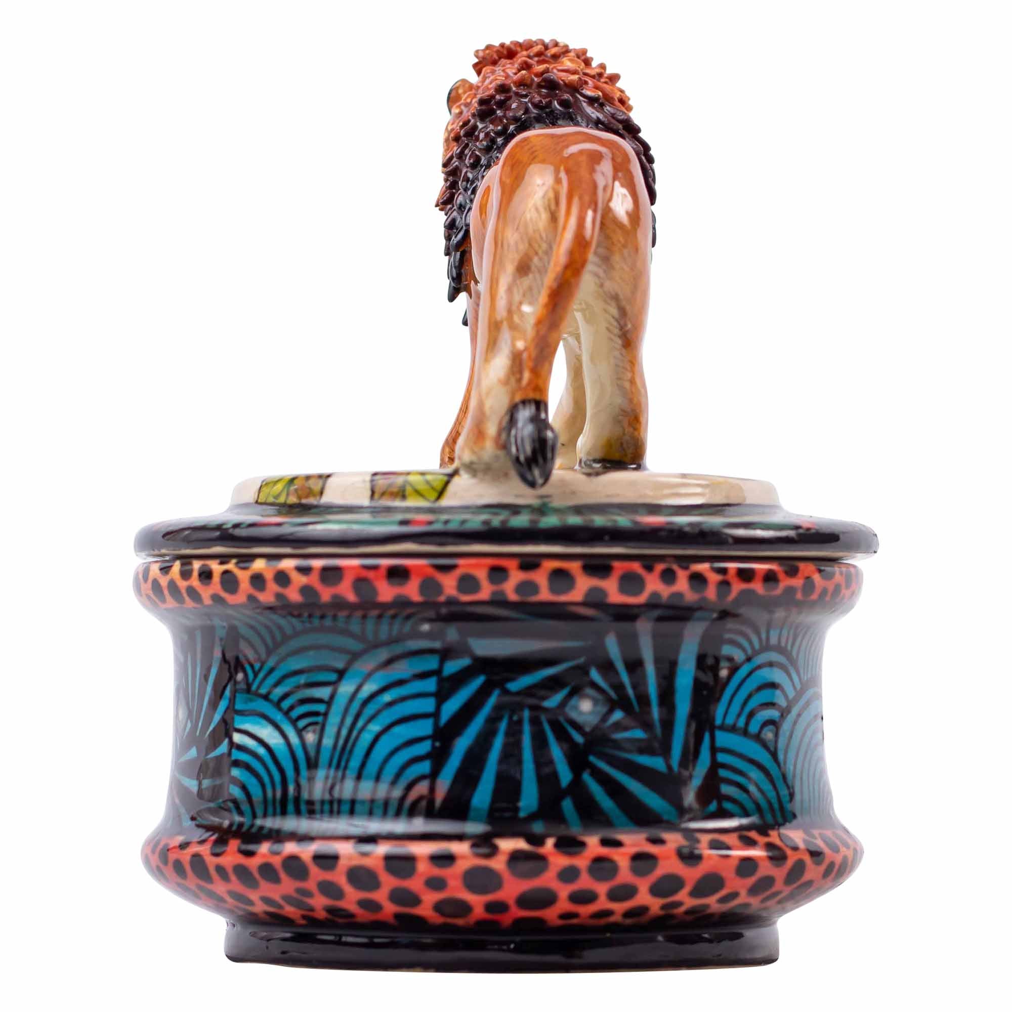 Lion jewelry box