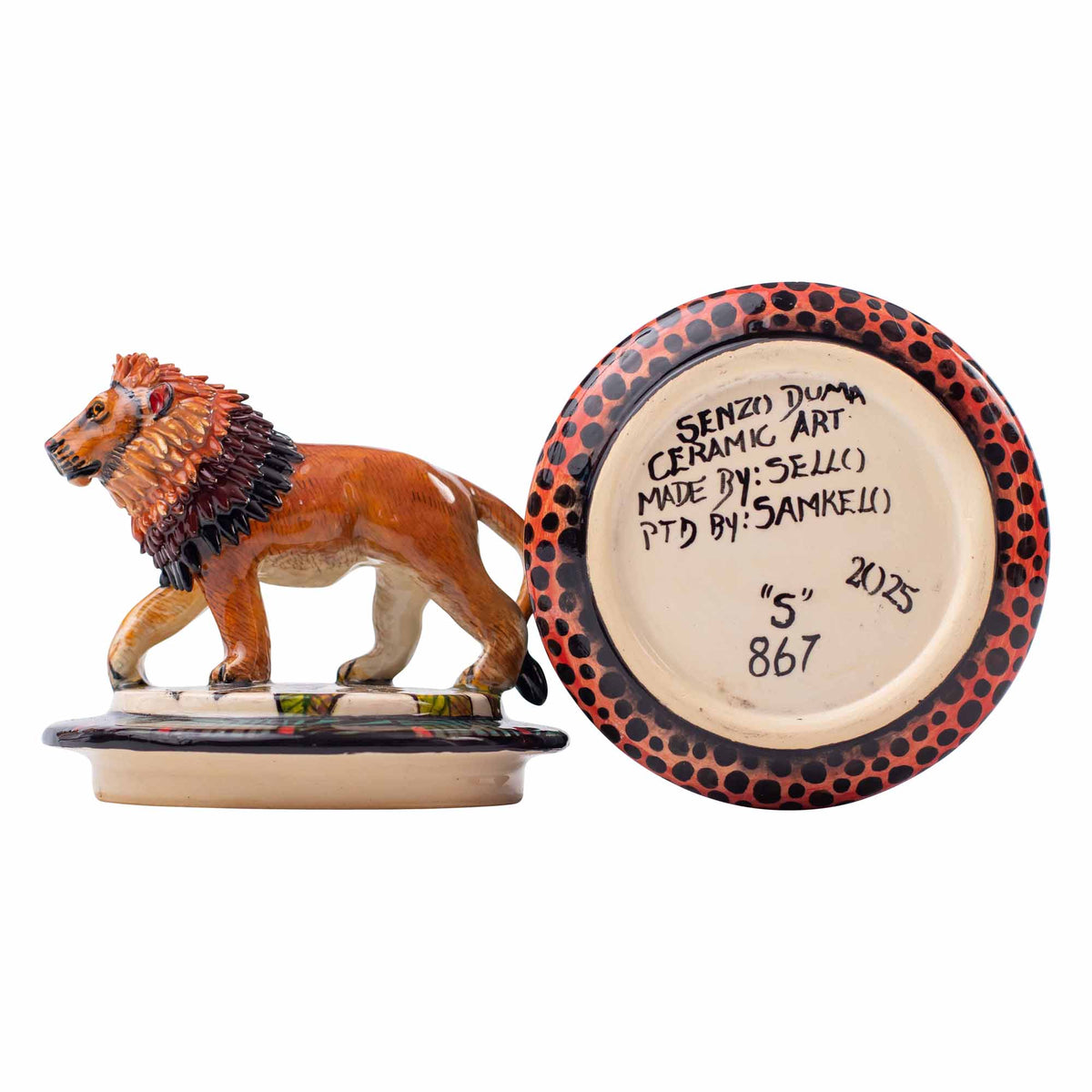 Lion jewelry box