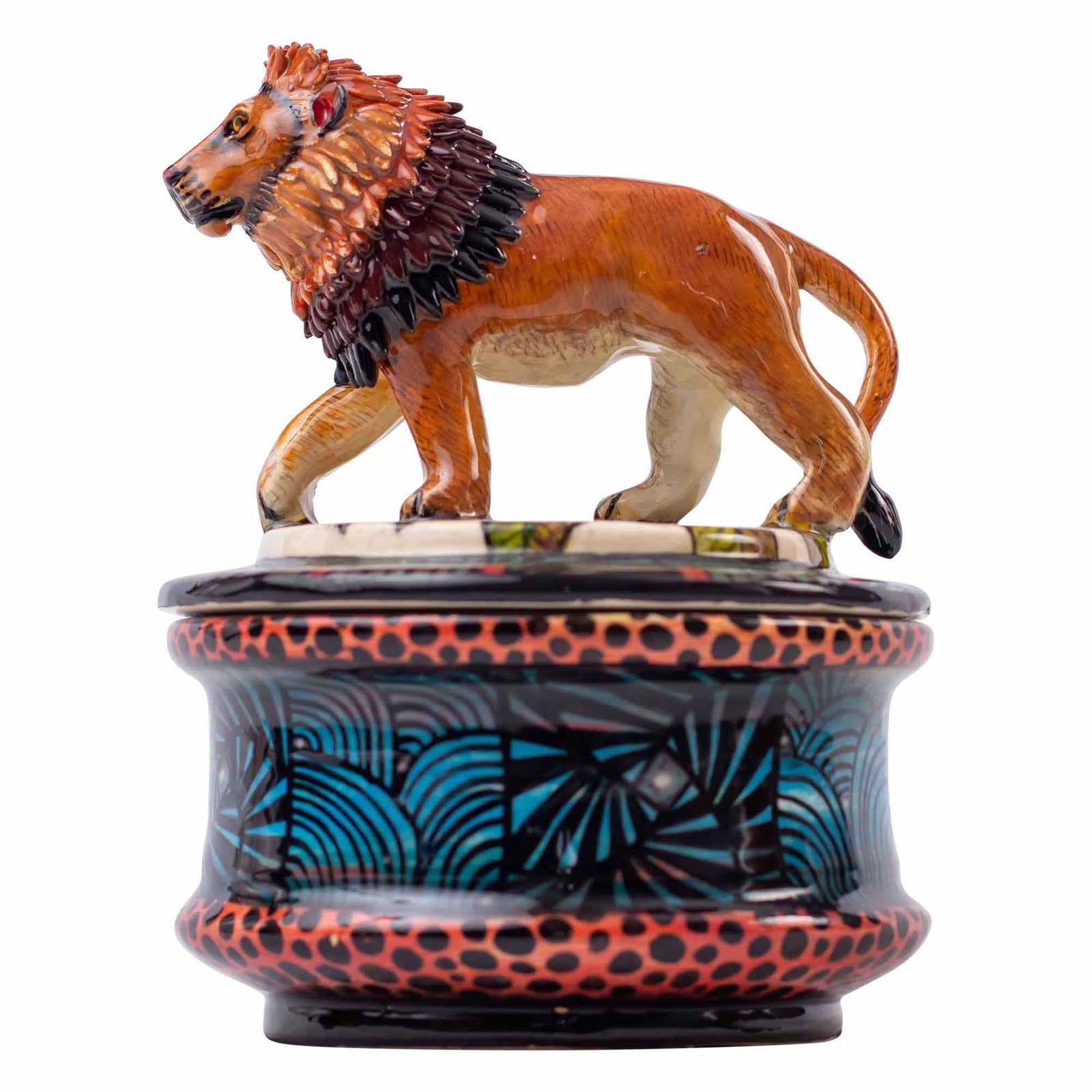 Lion jewelry box