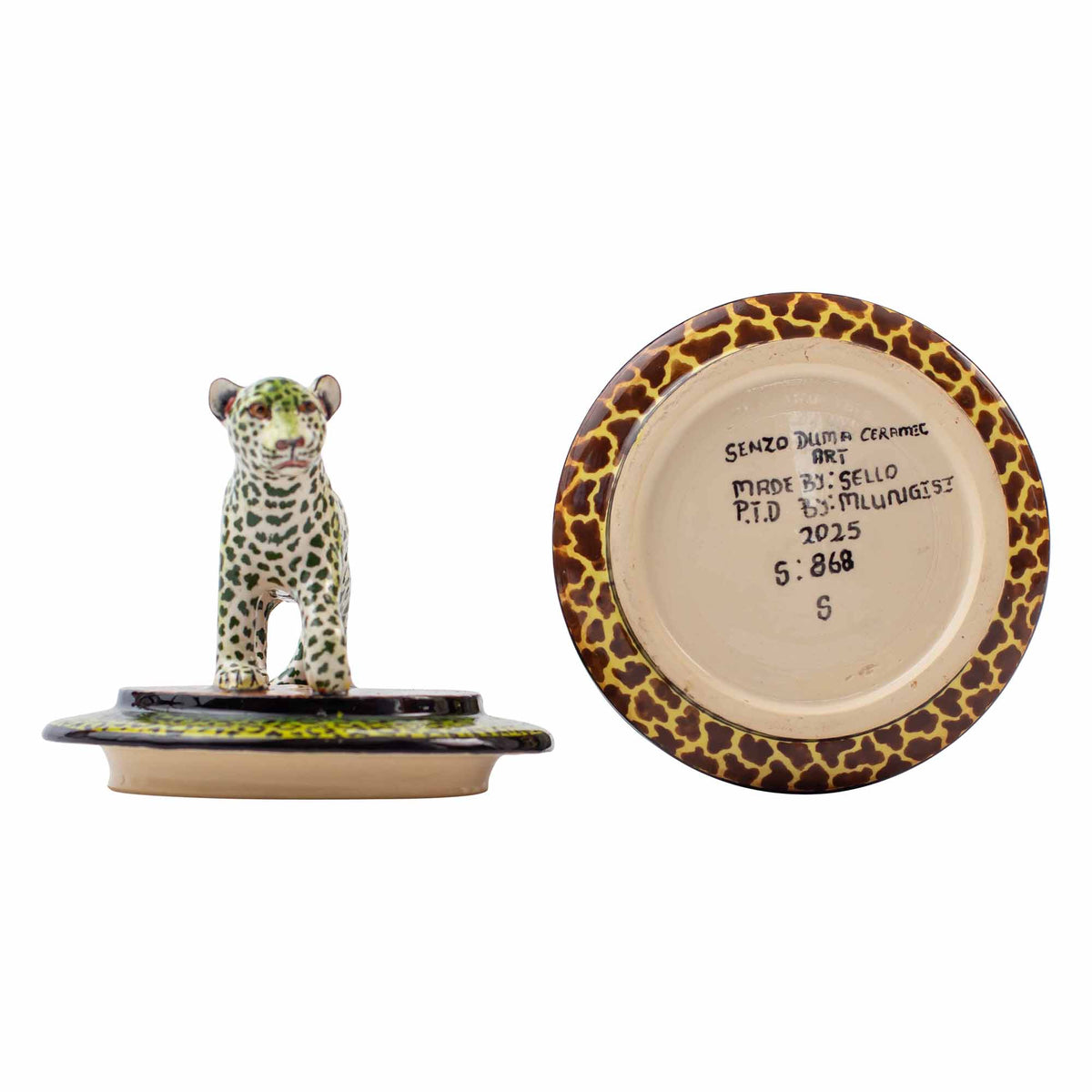 Leopard jewelry box