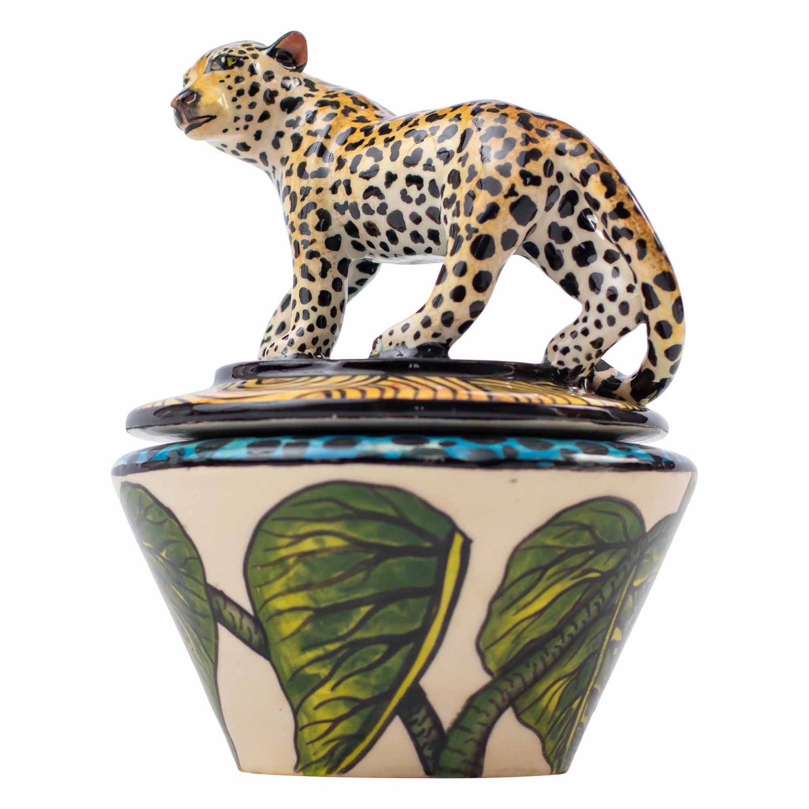 Leopard jewelry box