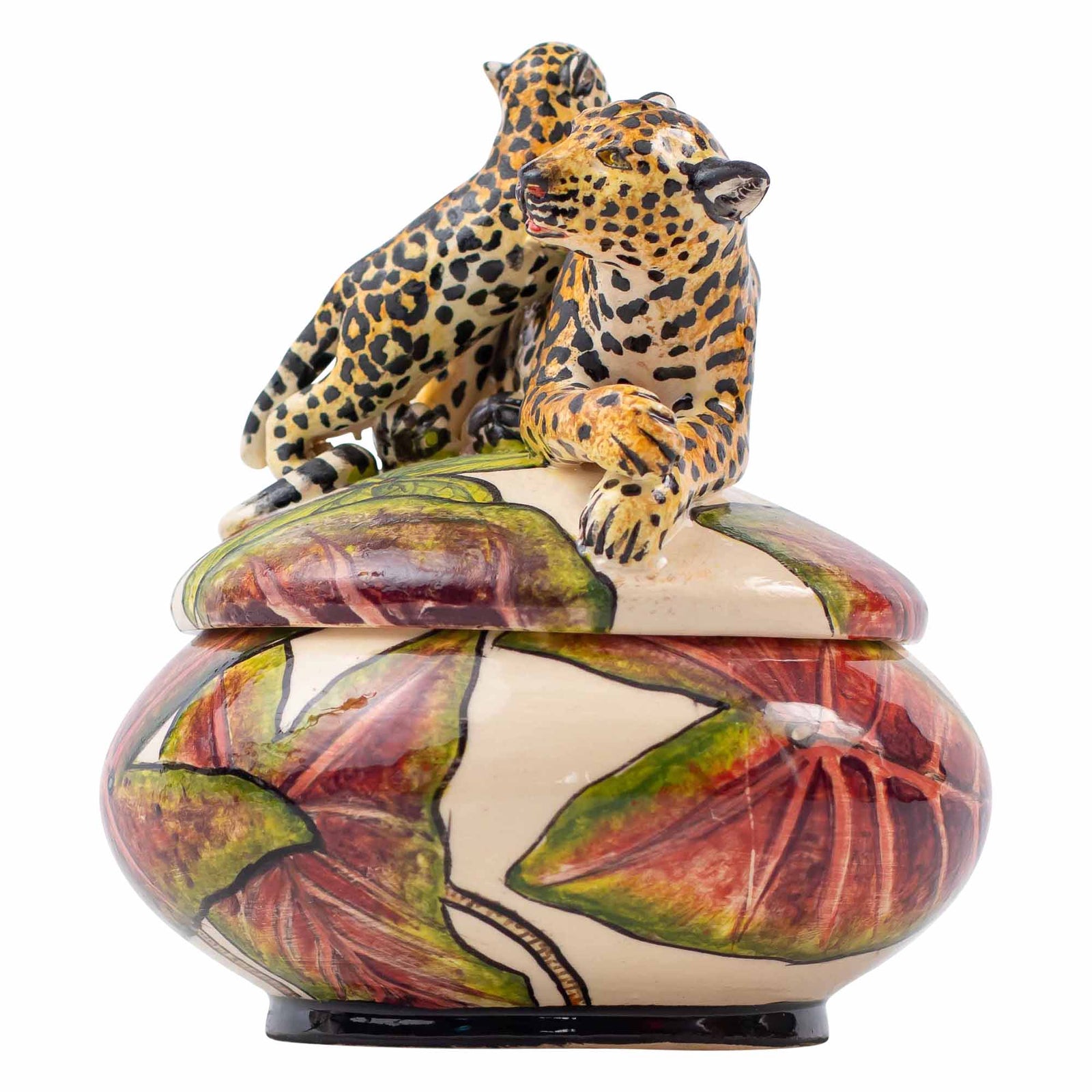 Leopard jewelry box