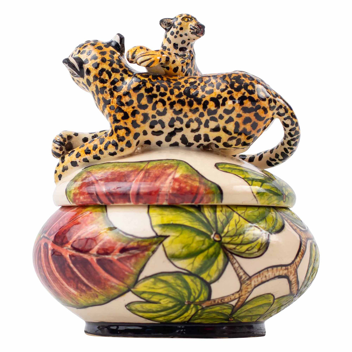 Leopard jewelry box