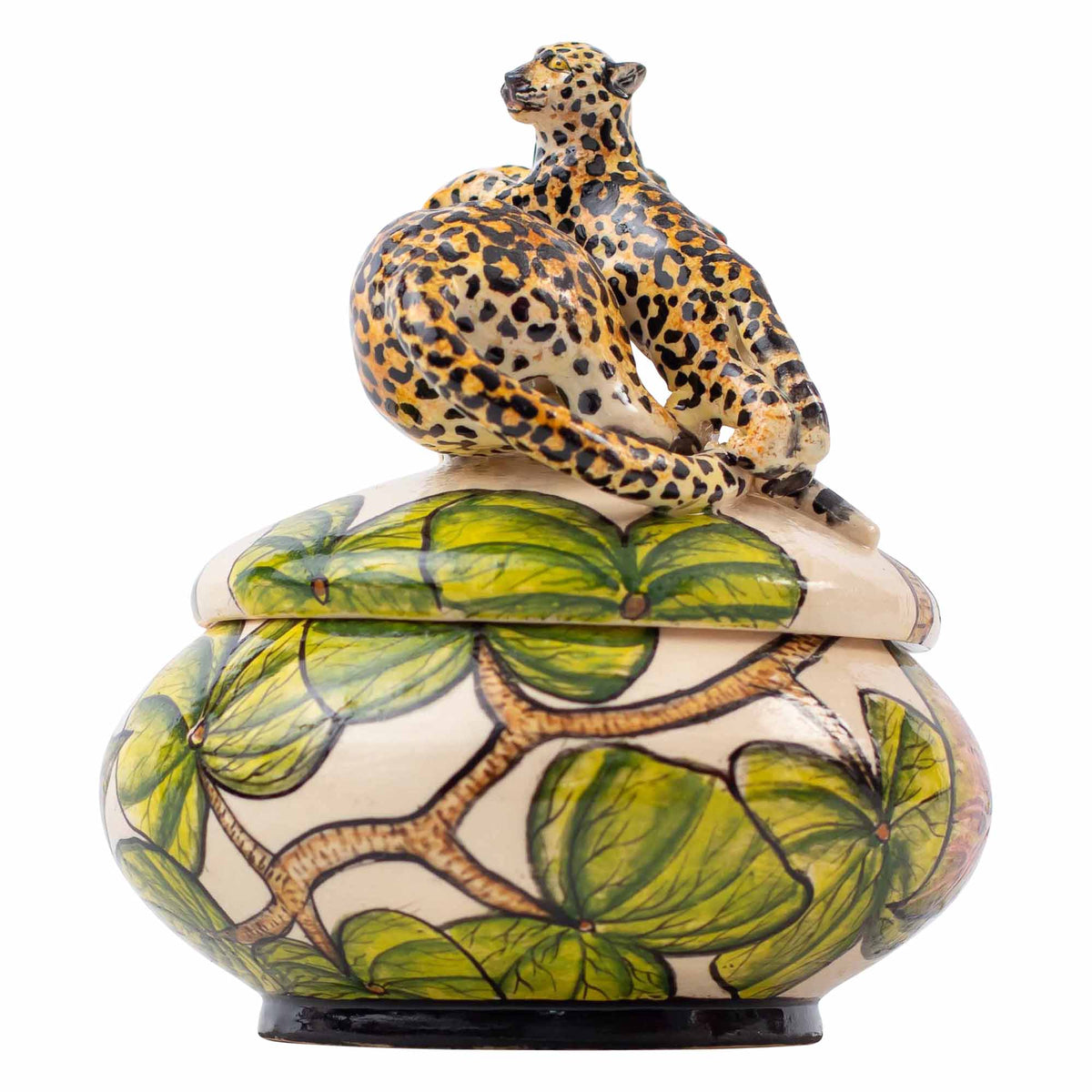 Leopard jewelry box
