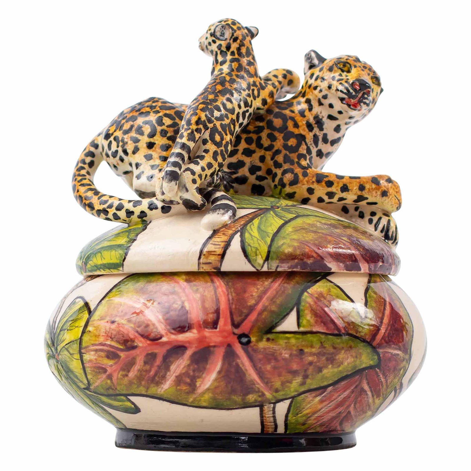 Leopard jewelry box