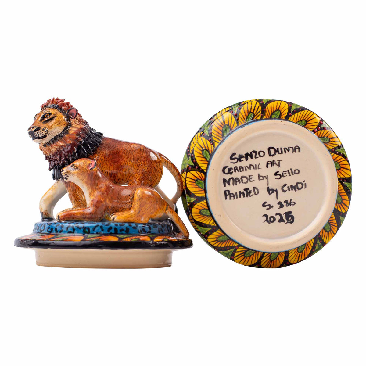 Lion jewelry box