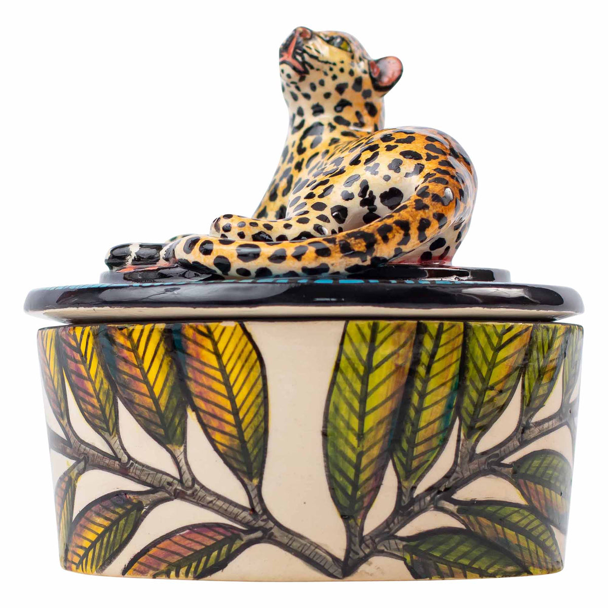 Leopard jewelry box