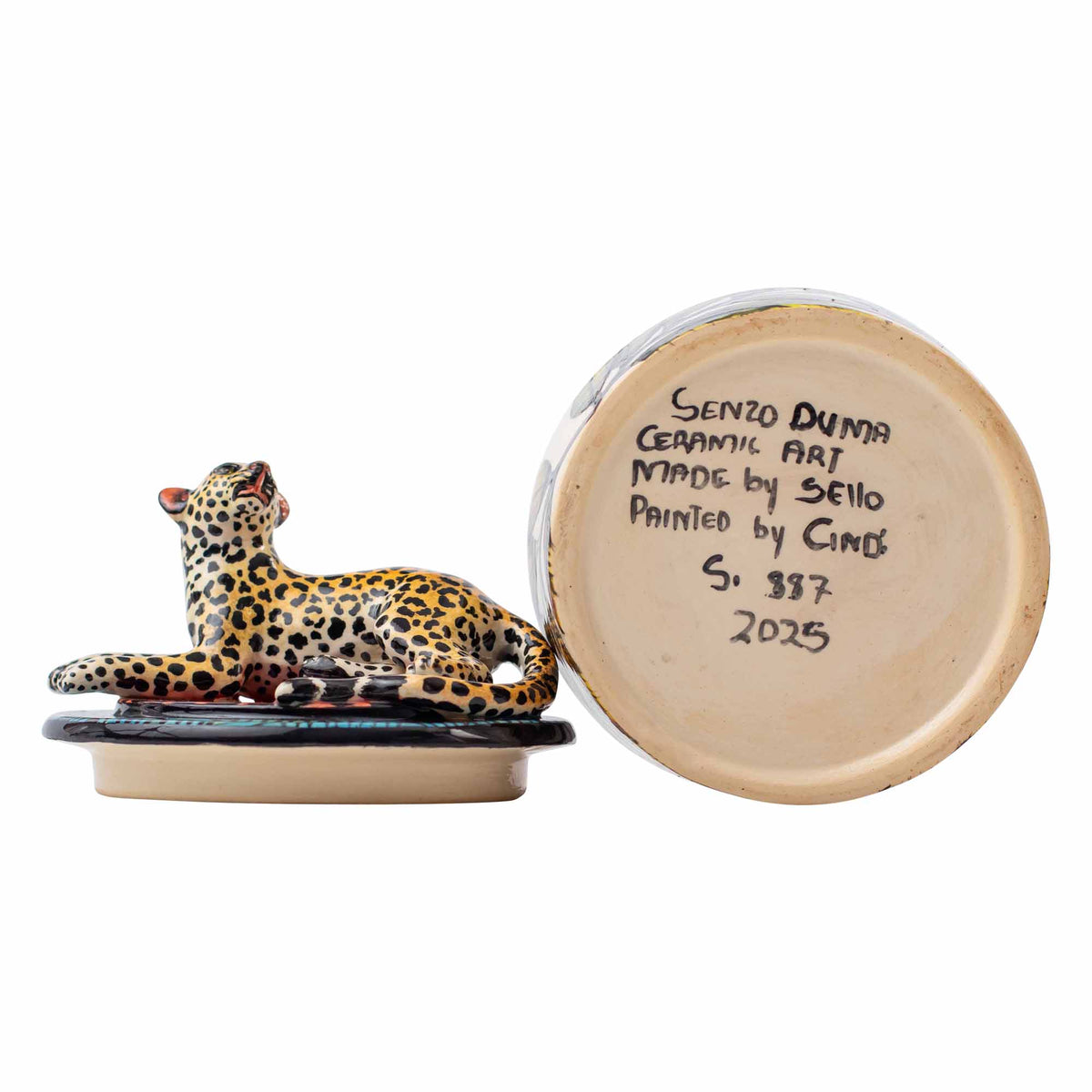 Leopard jewelry box