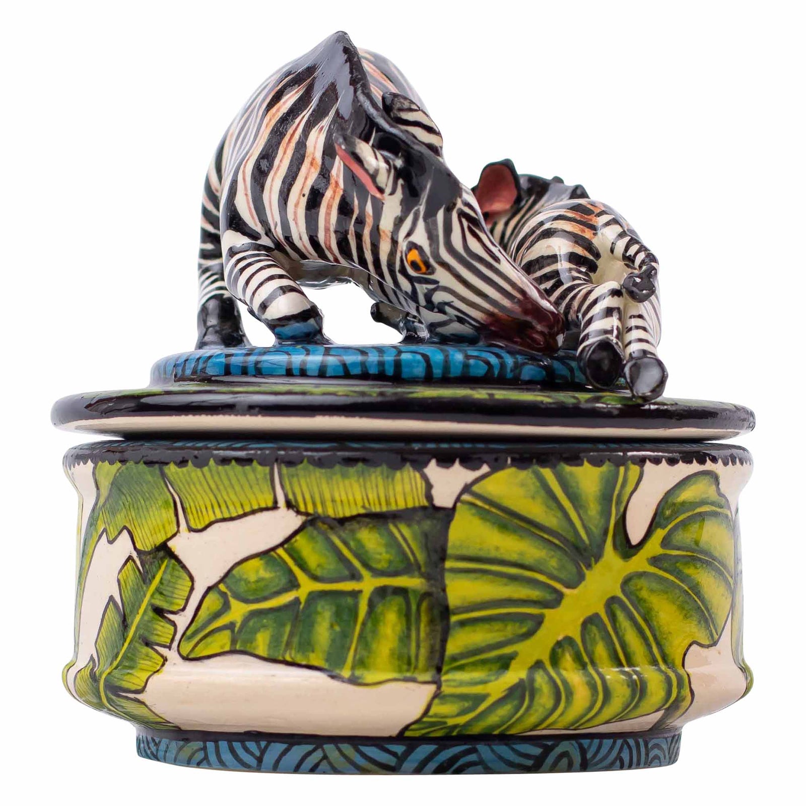 Zebra jewelry box