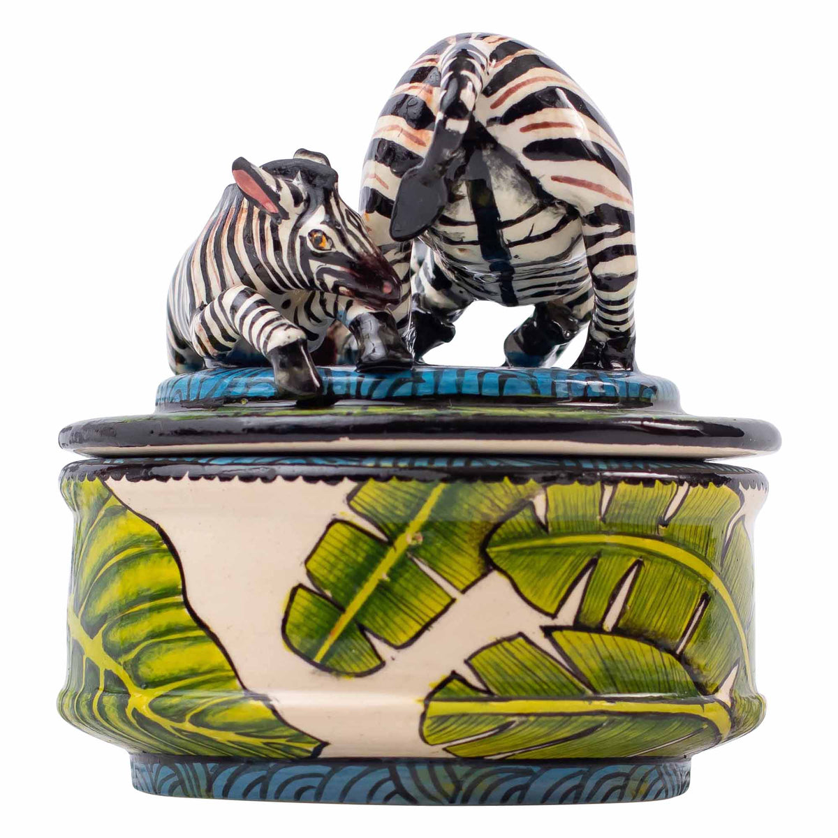Zebra jewelry box