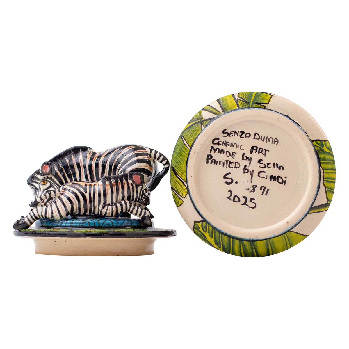 Zebra jewelry box