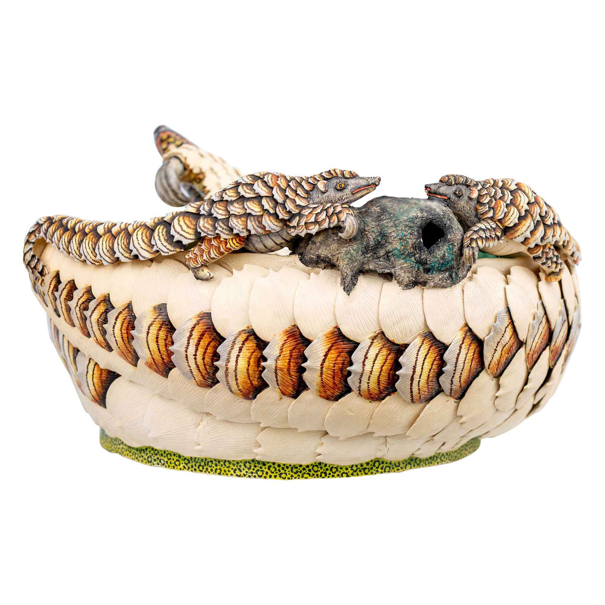 Pangolin & aloe bowl