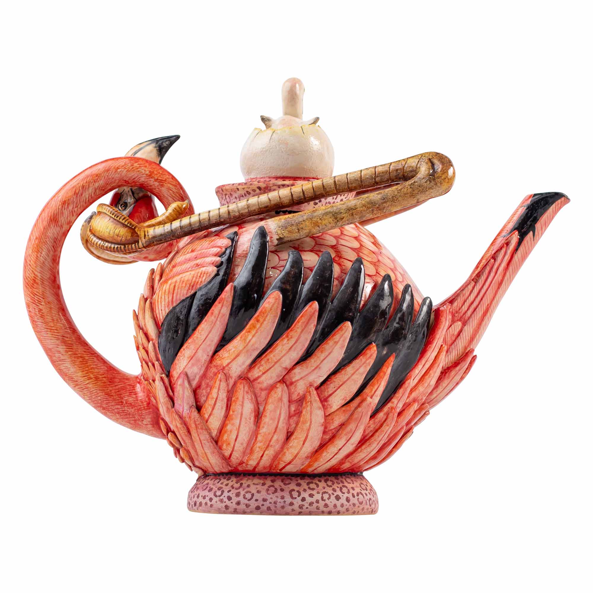 Flamingo teapot