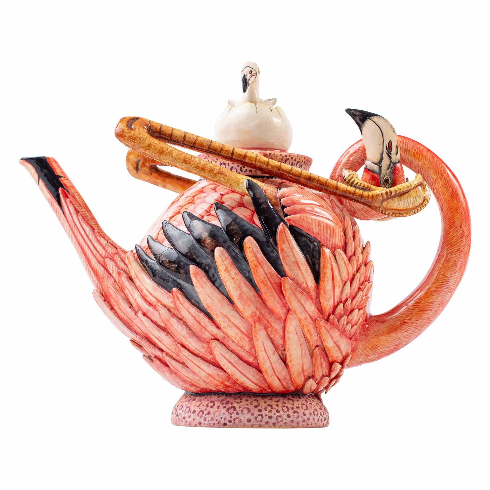 Flamingo teapot