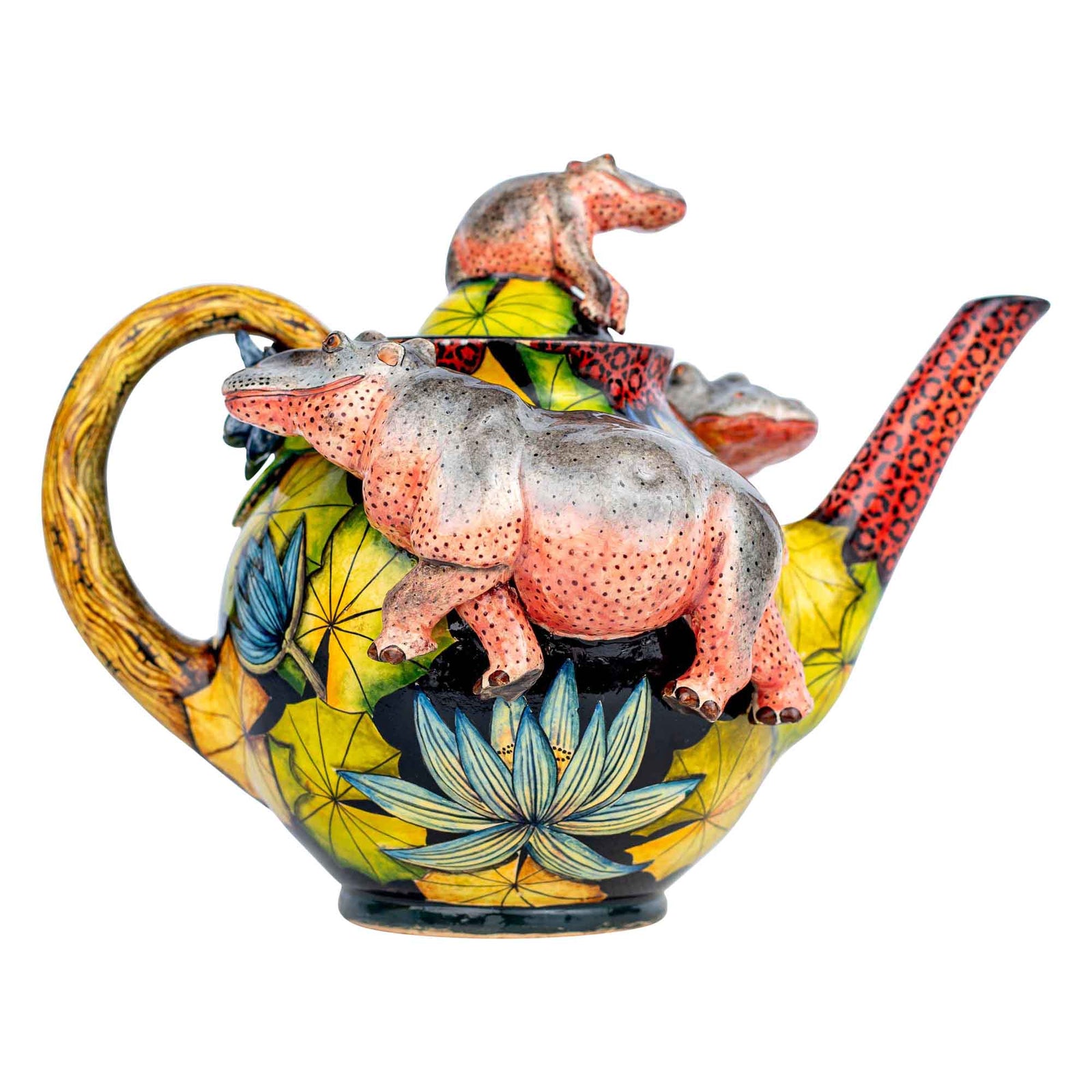 Hippo teapot