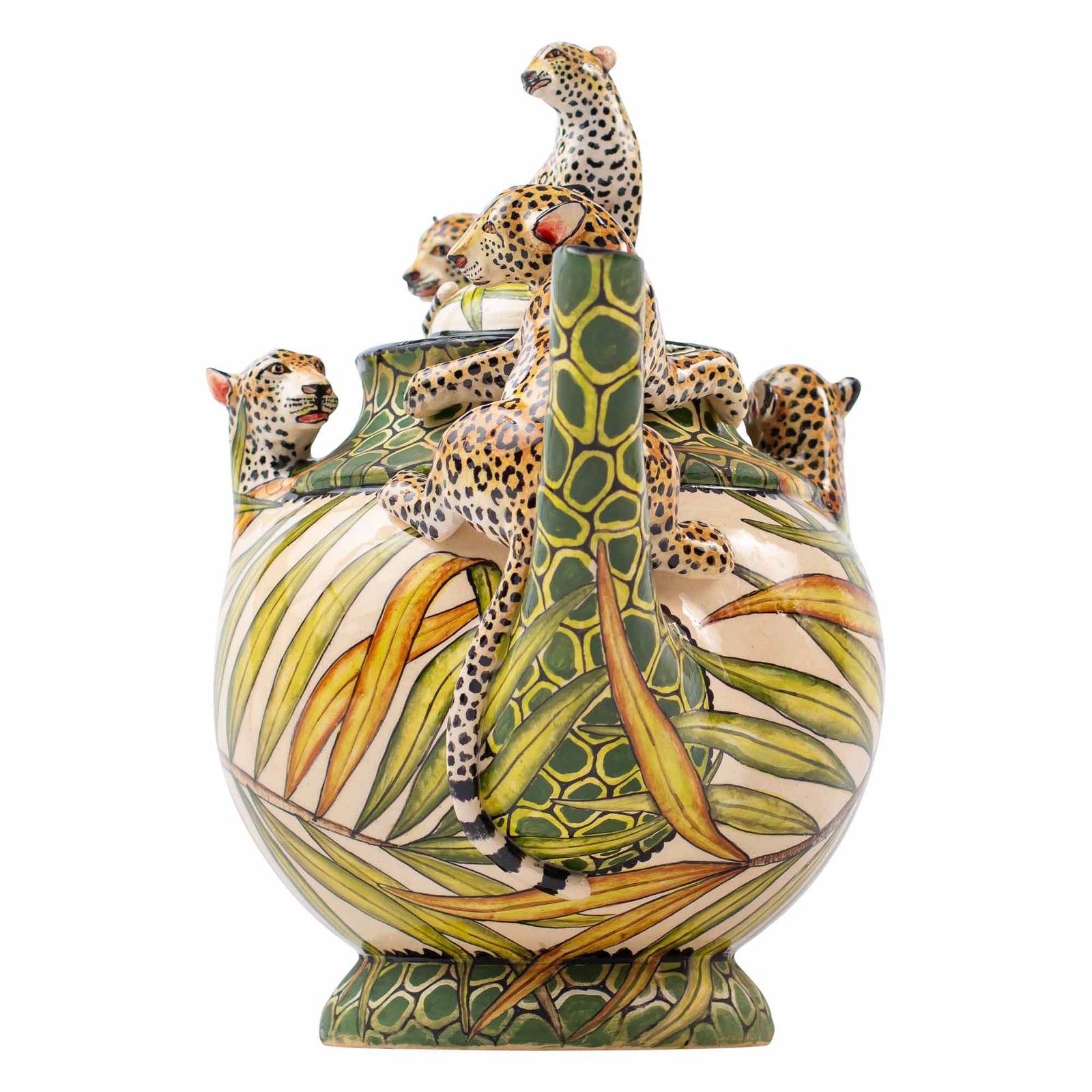 Leopard teapot