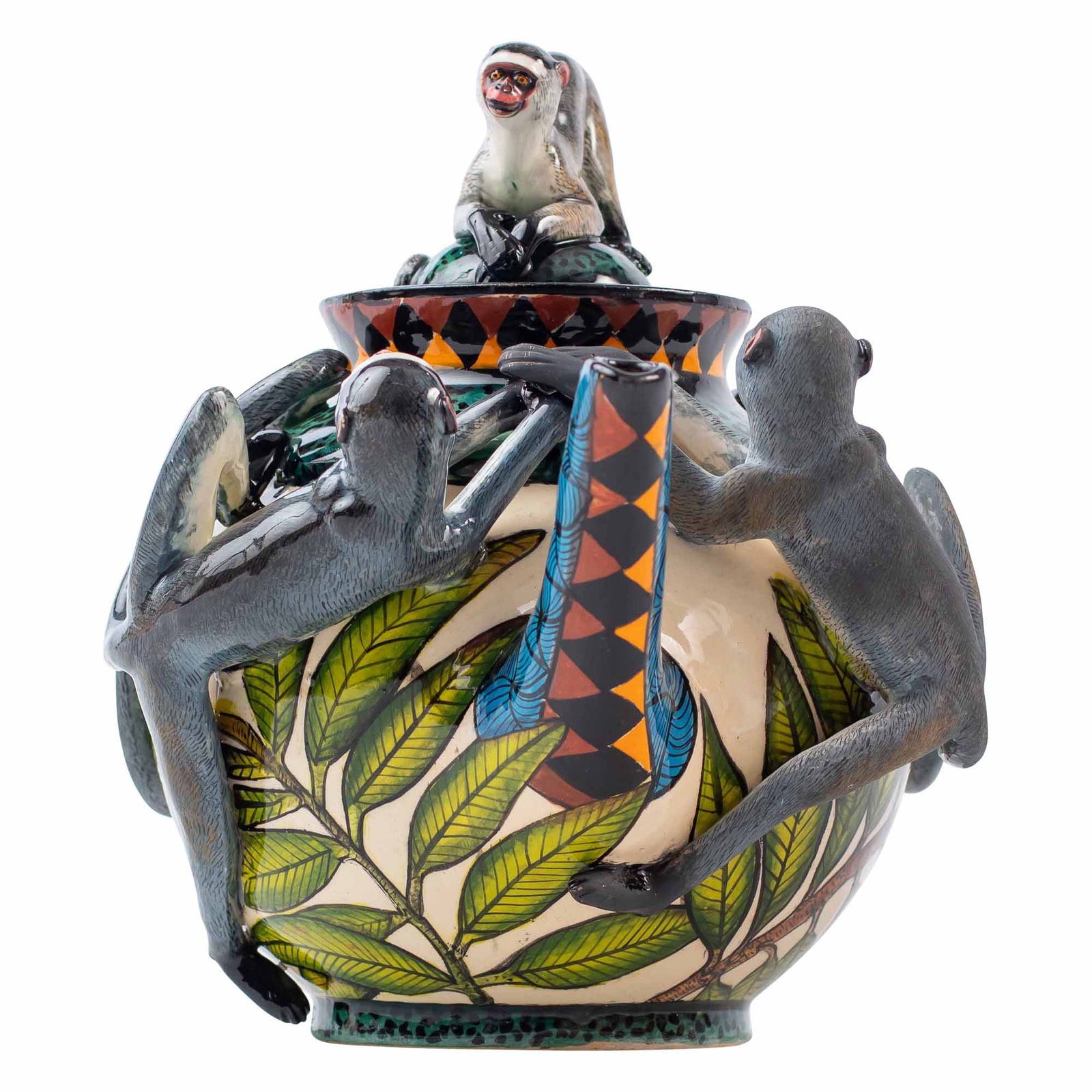 Monkey teapot