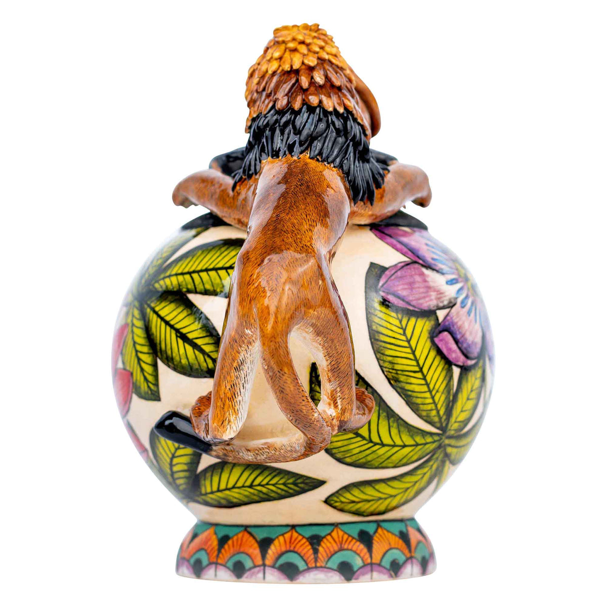 Lion & lotus flower teapot