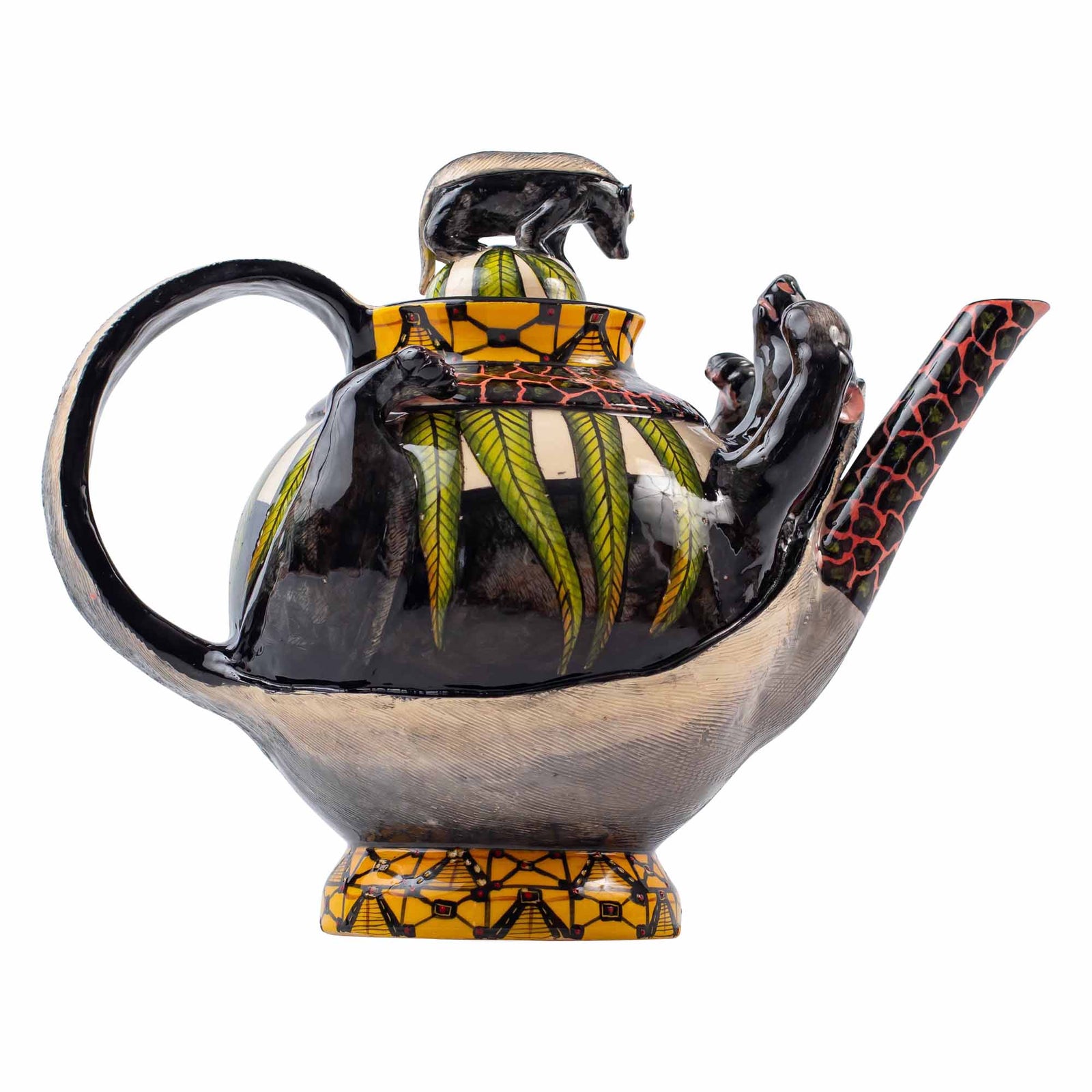 Honey badger teapot