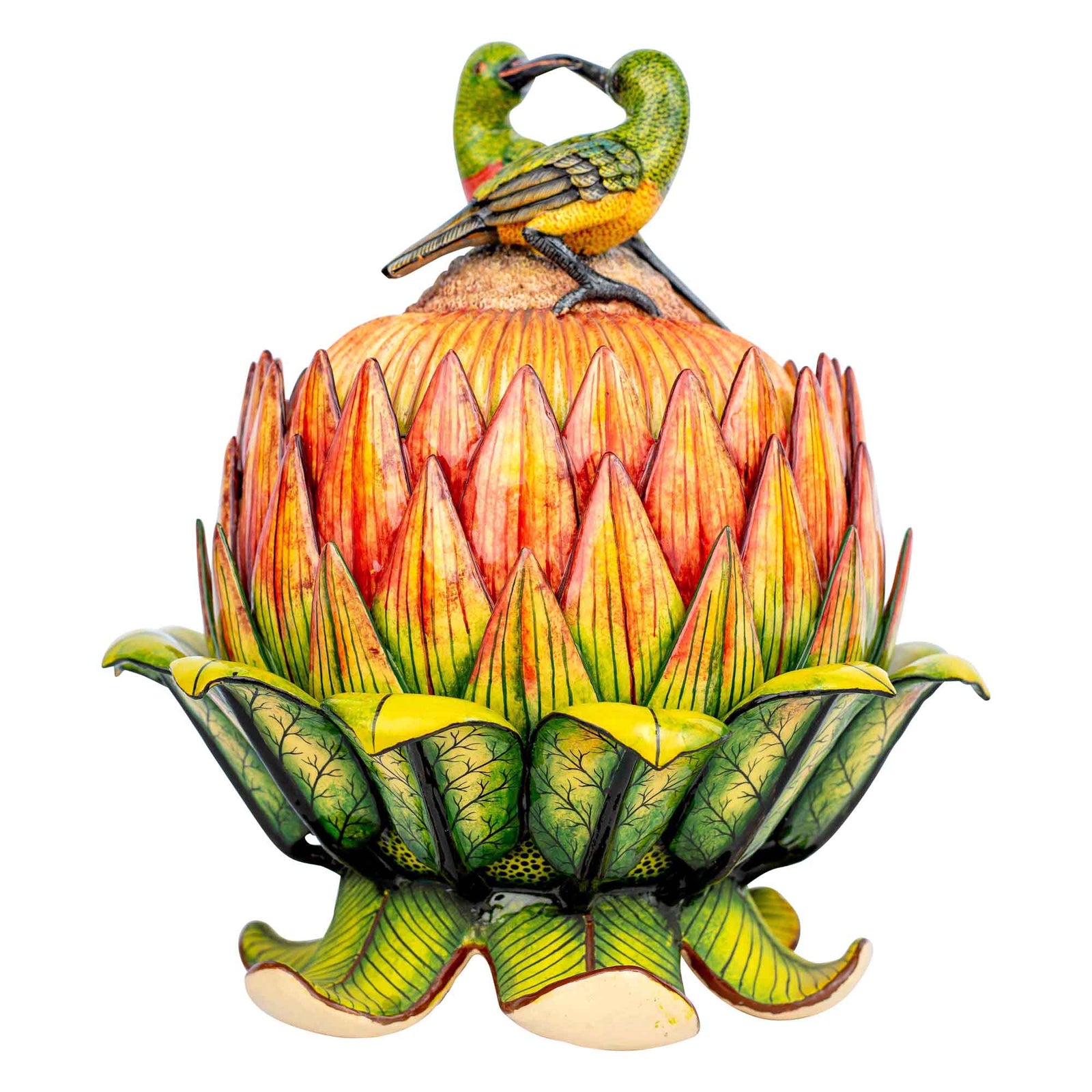 Protea & sunbird tureen