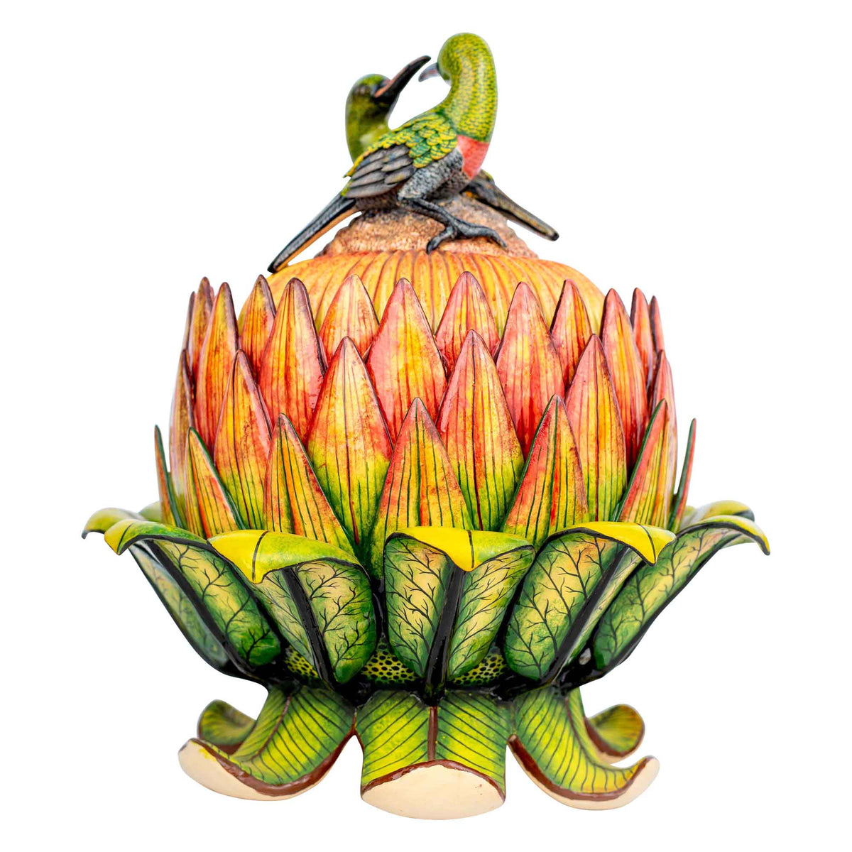 Protea & sunbird tureen