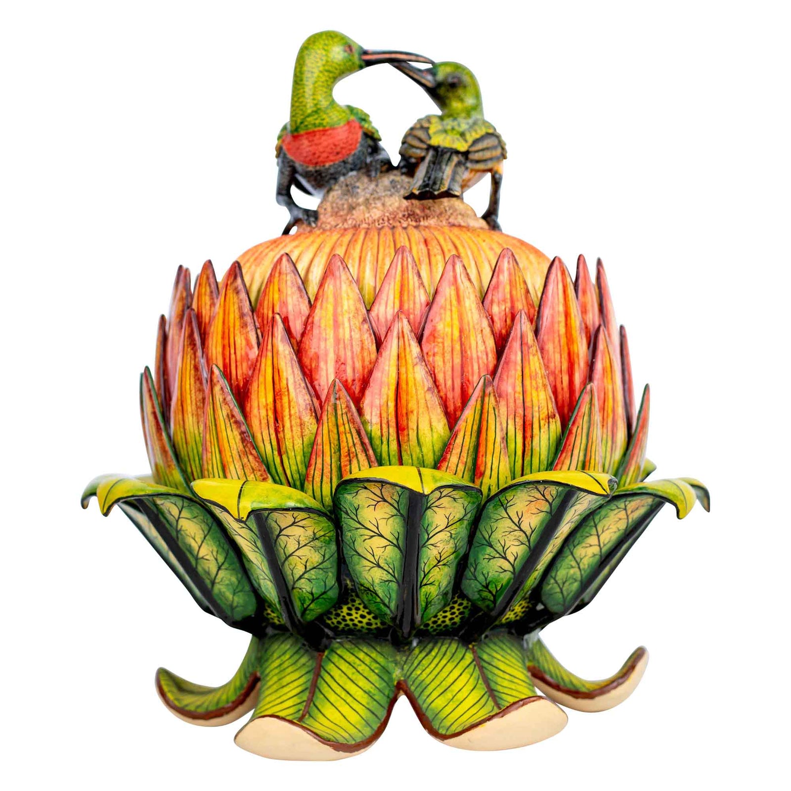 Protea & sunbird tureen