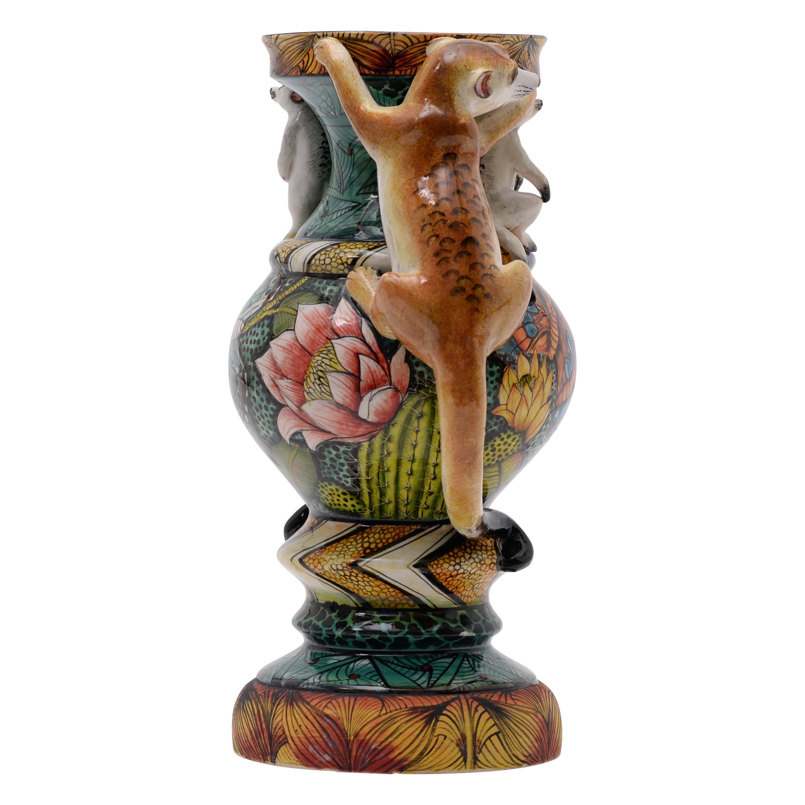Meerkat vase