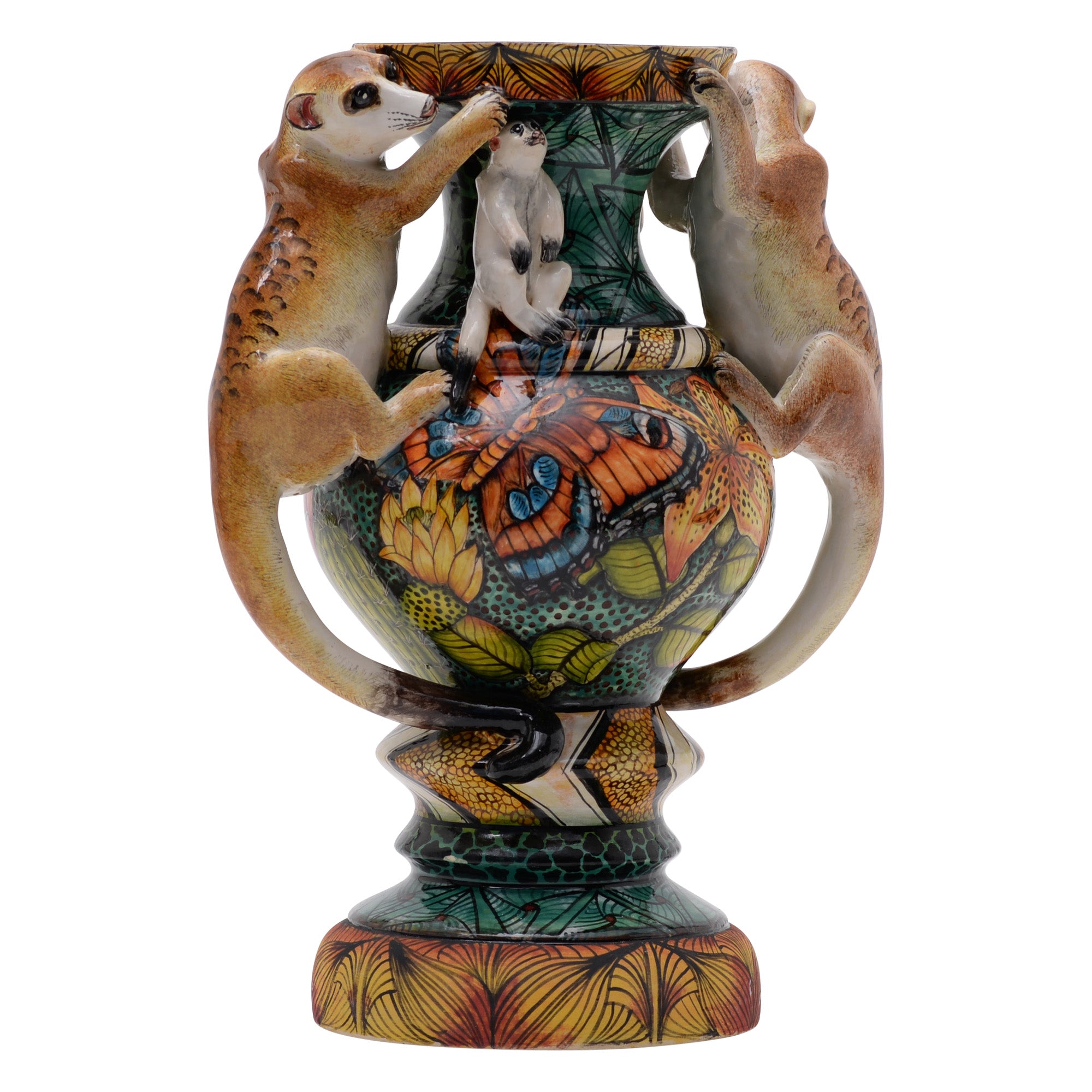 Meerkat vase
