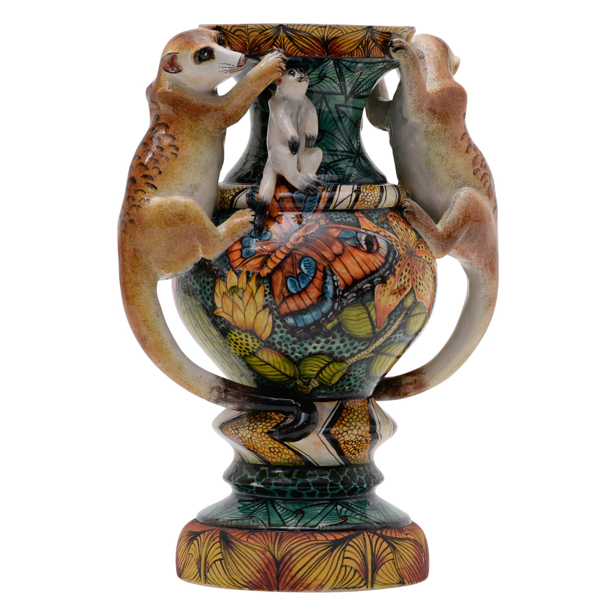 Meerkat vase
