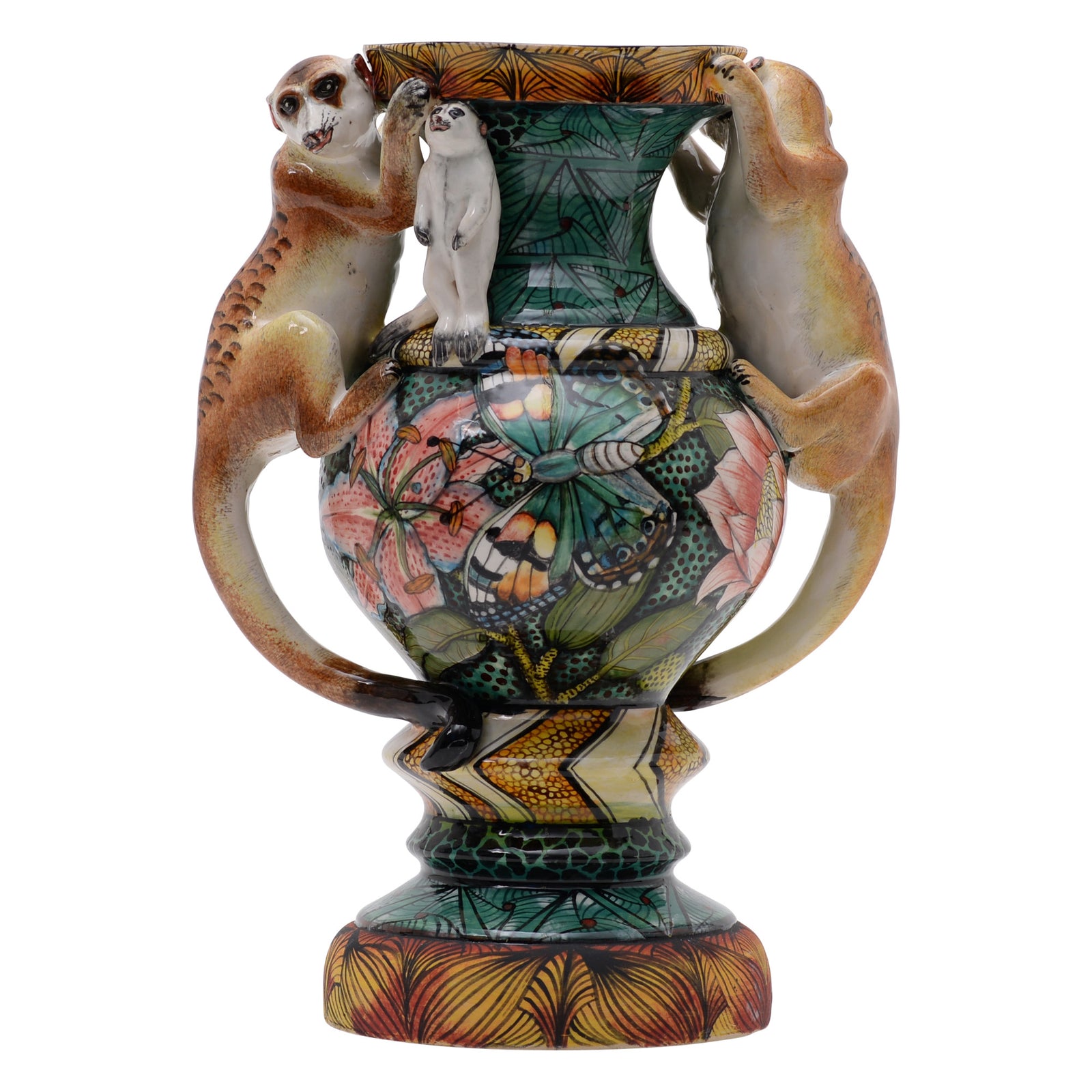 Meerkat vase
