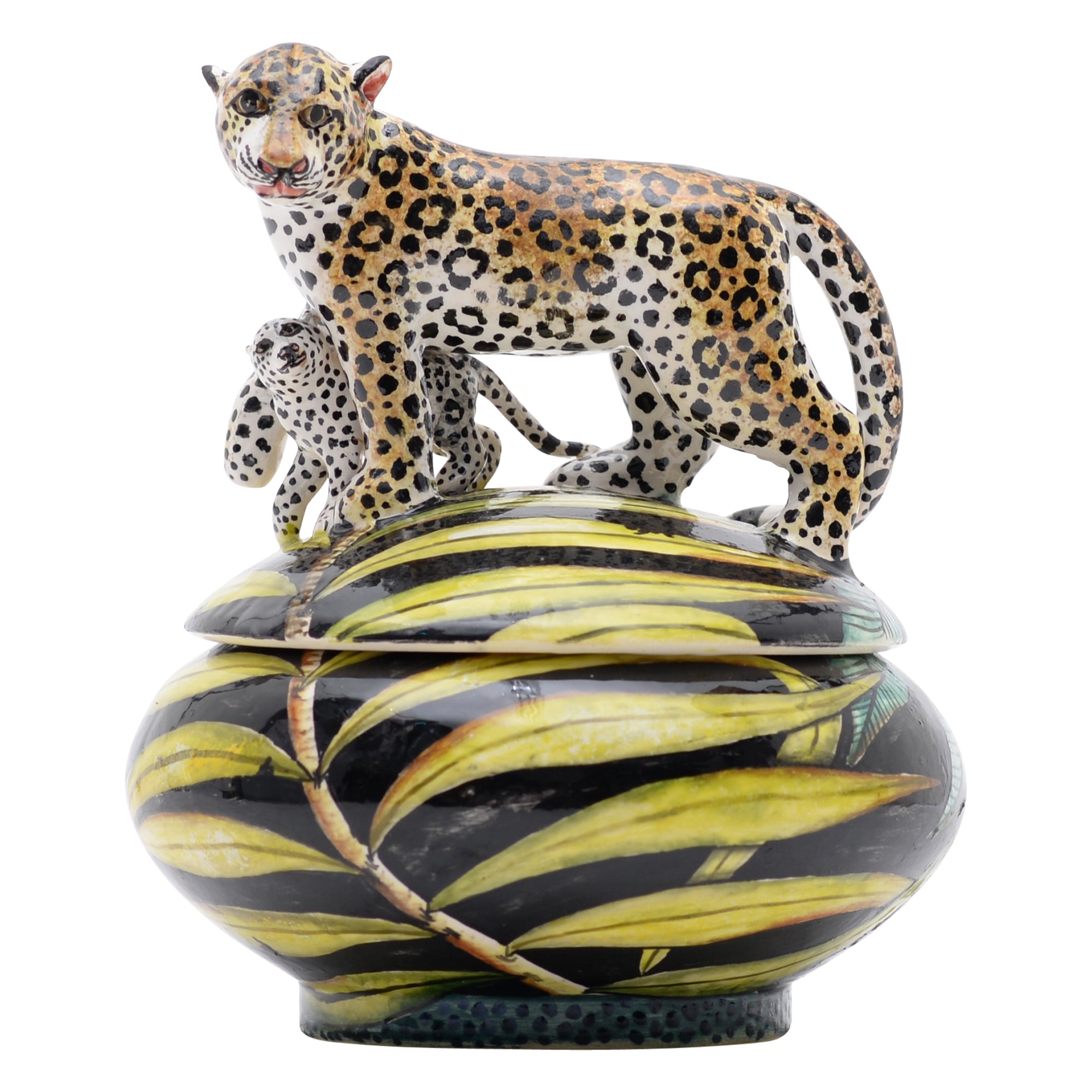Leopard jewelry box