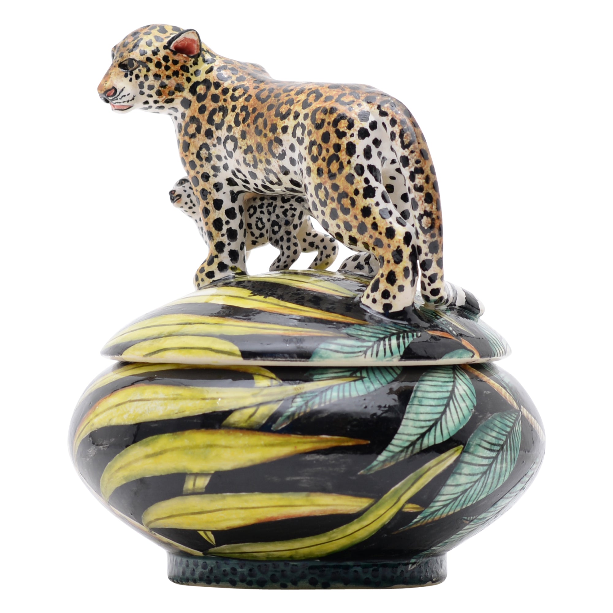 Leopard jewelry box