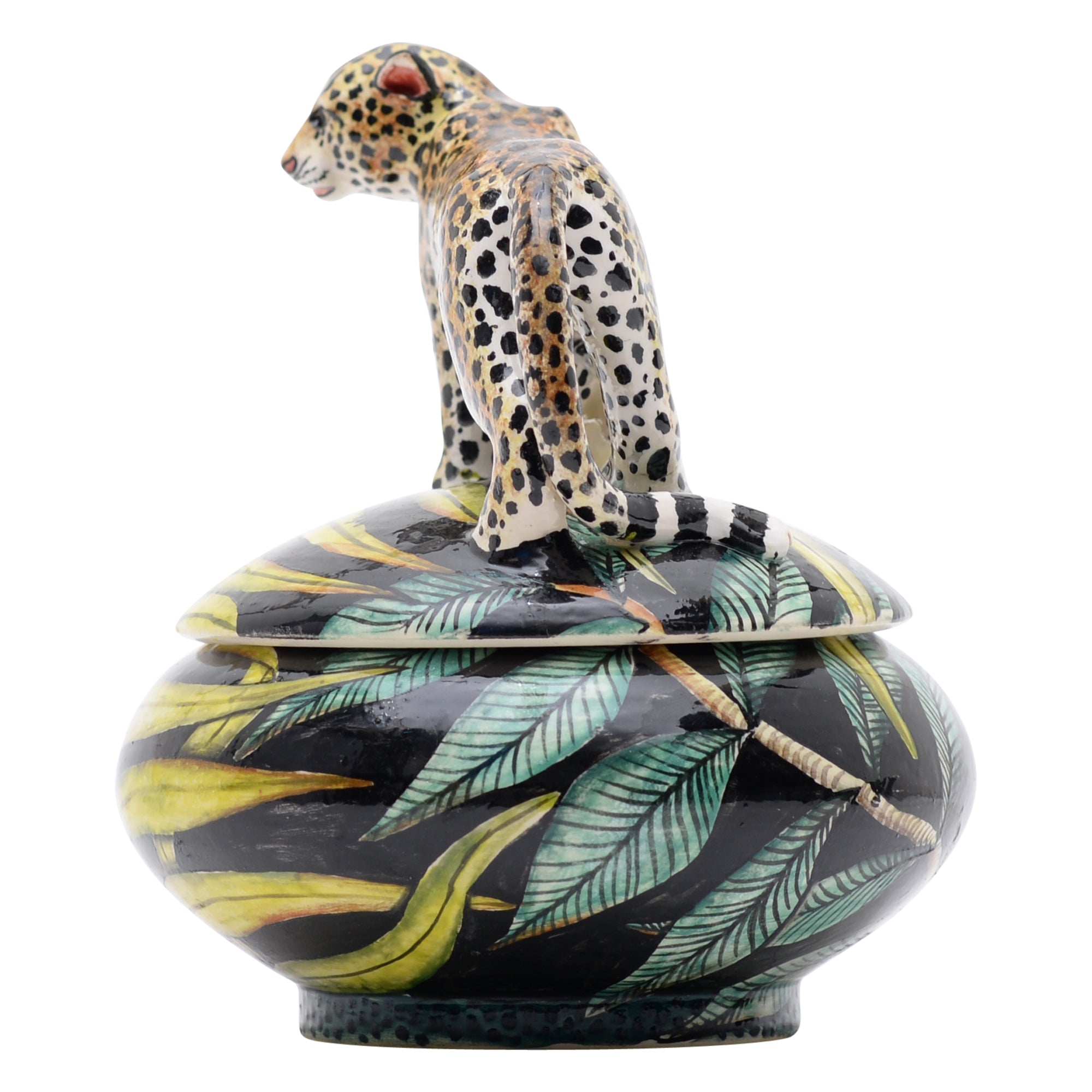Leopard jewelry box