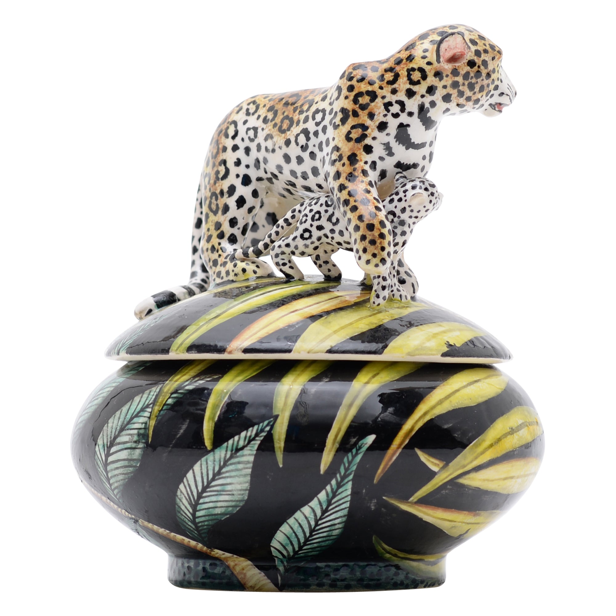Leopard jewelry box
