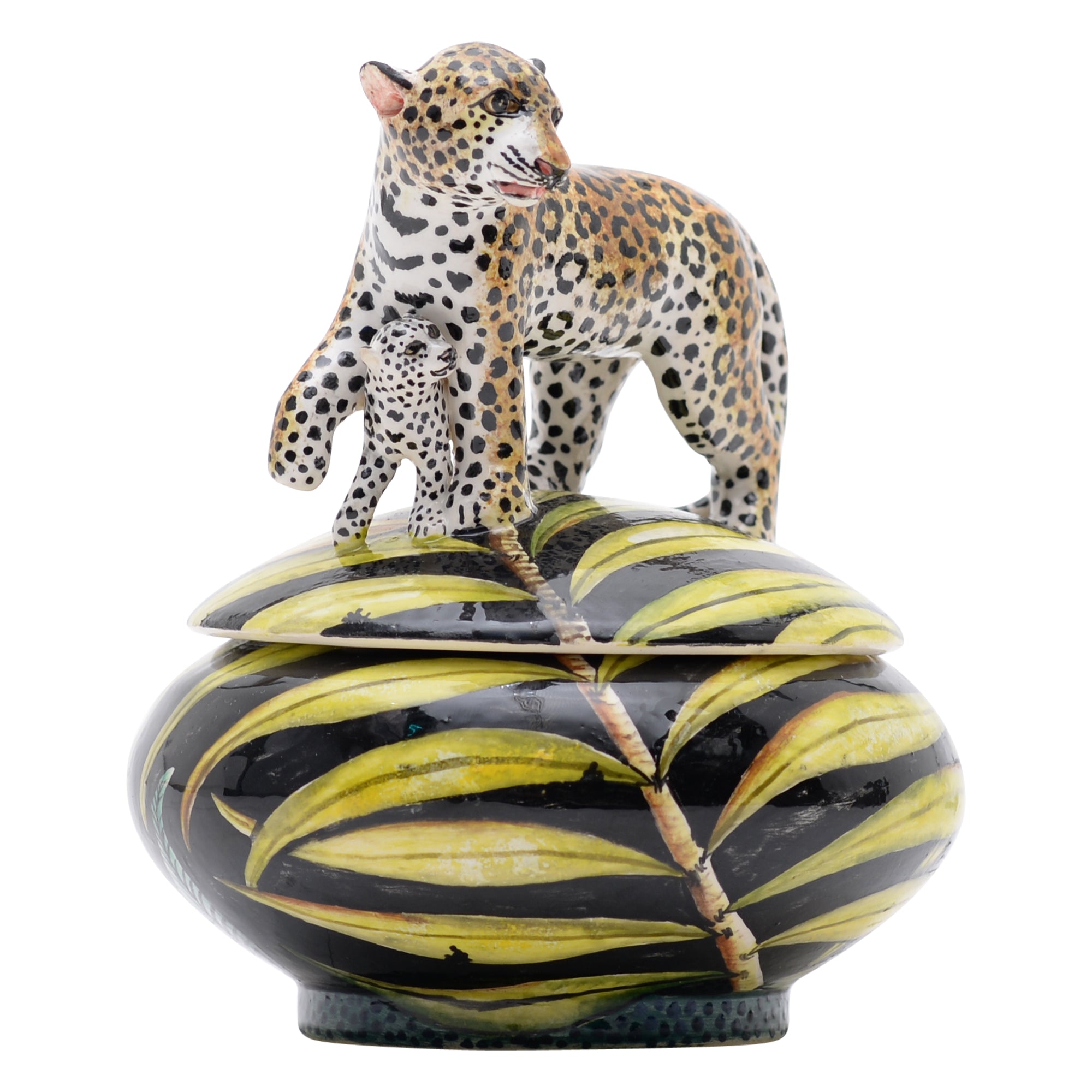 Leopard jewelry box