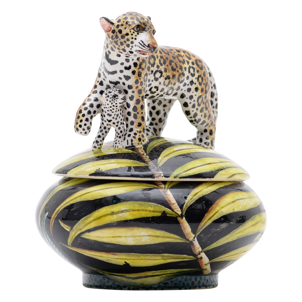 Leopard jewelry box
