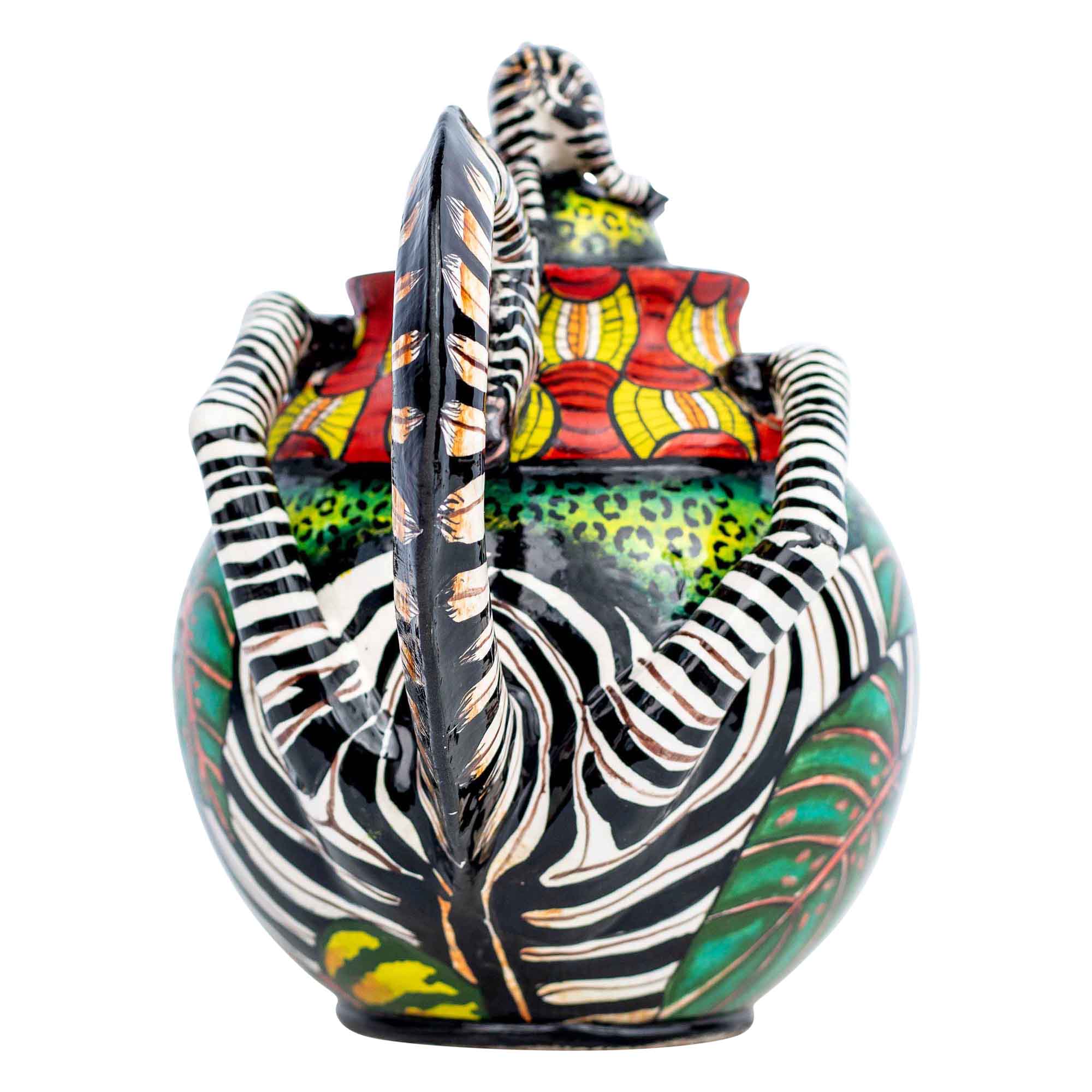Zebra teapot