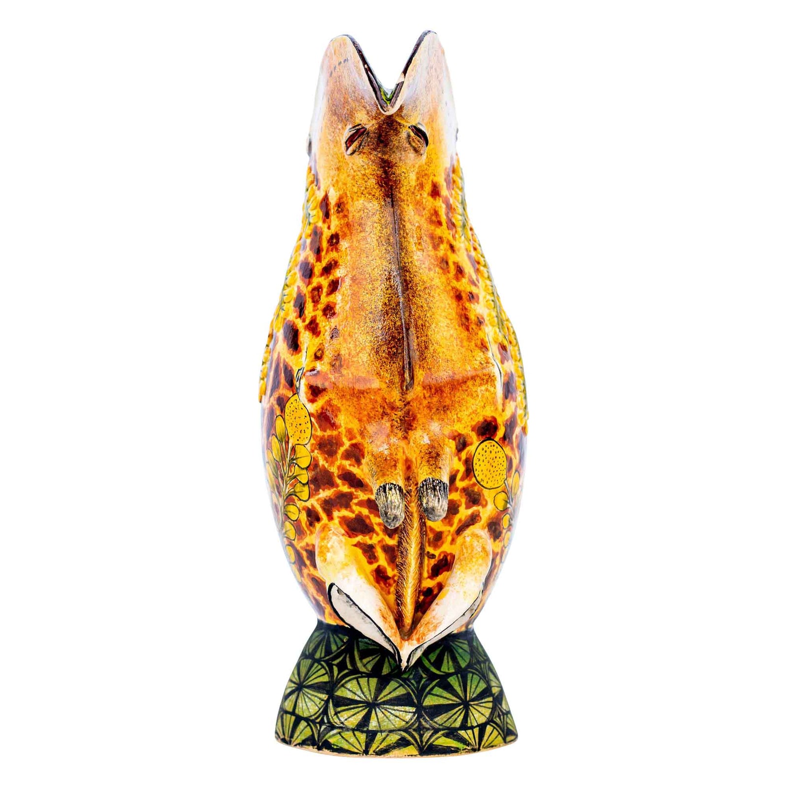 Giraffe & goldenball lead tree jug